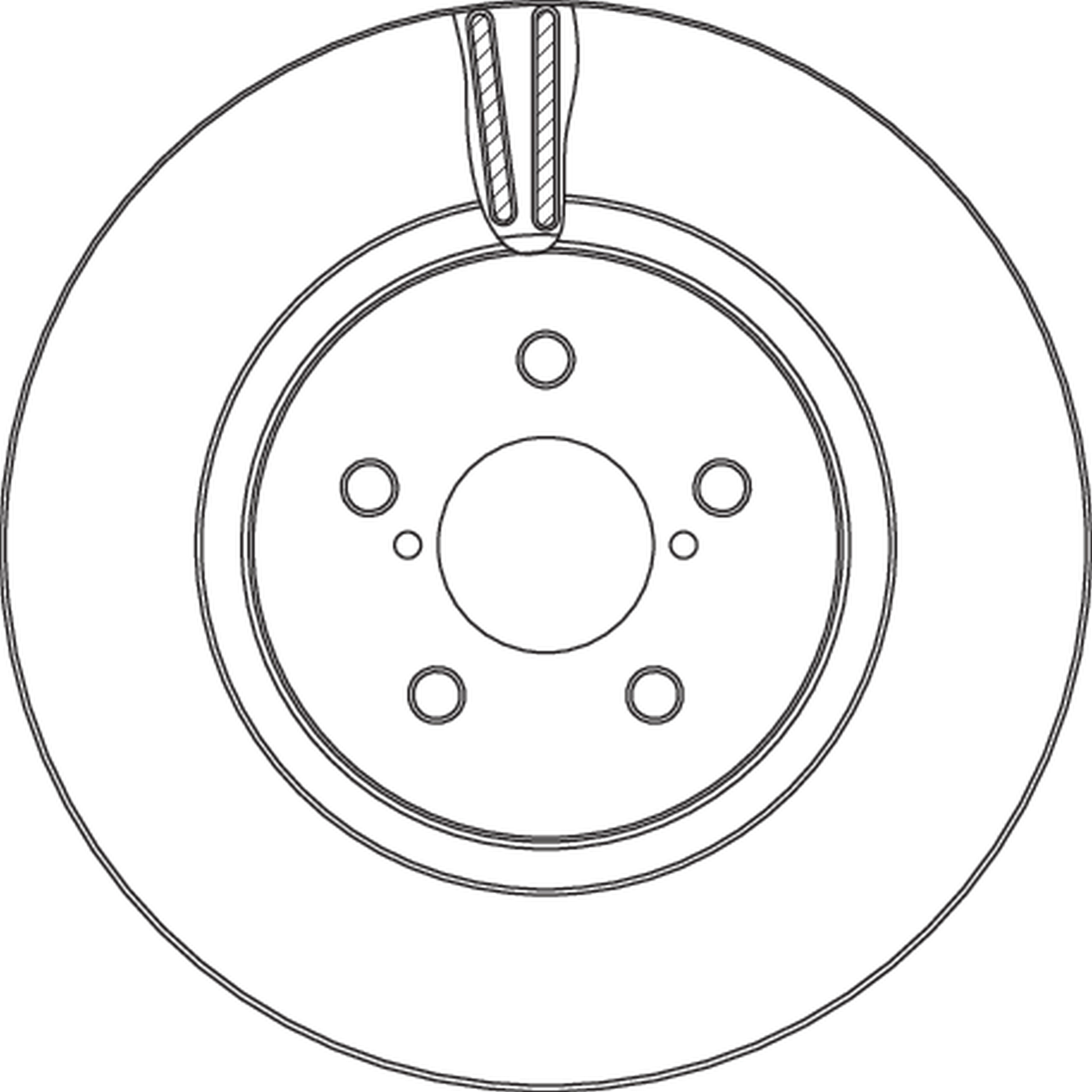 Remschijven TRW DF6851