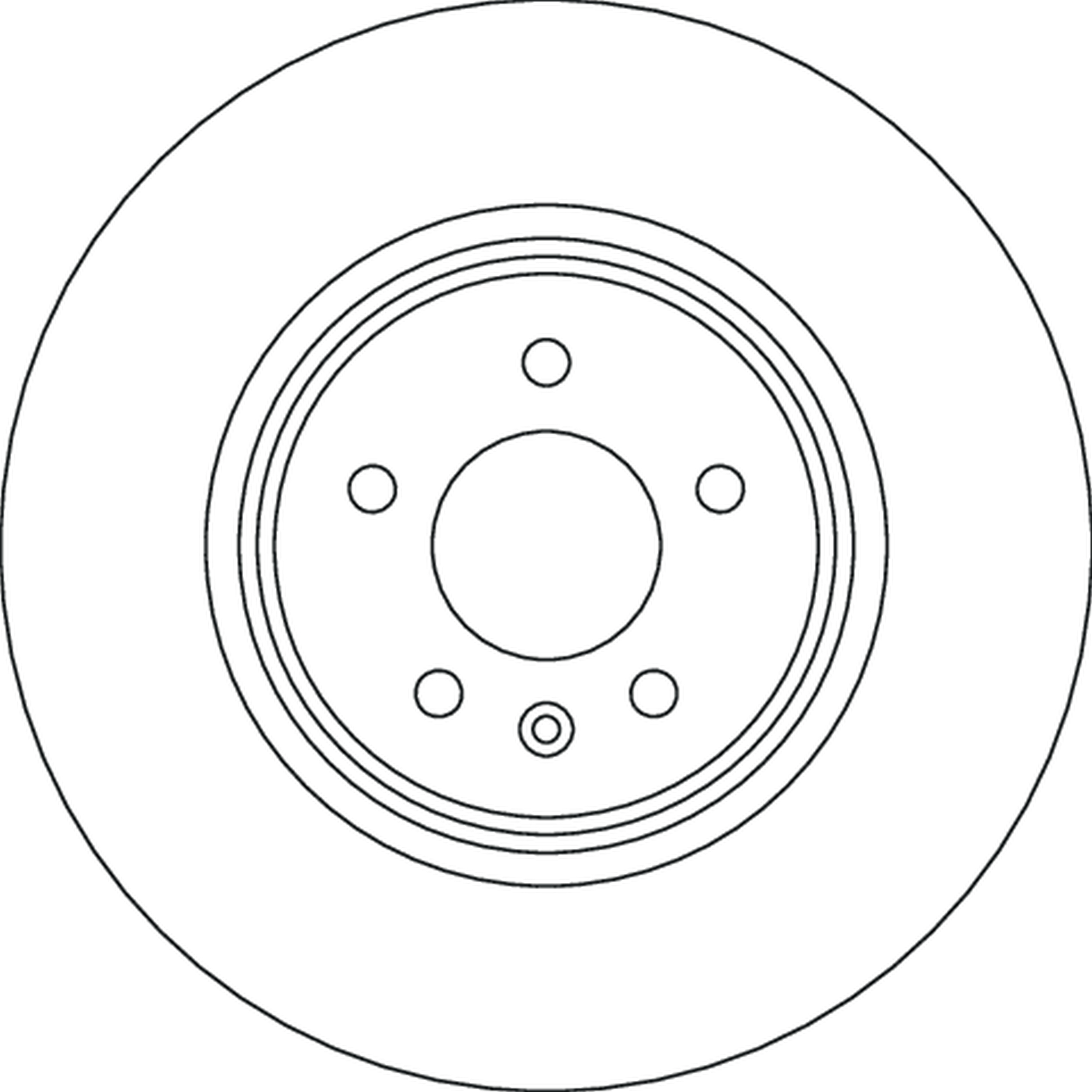 Remschijf TRW DF6917S