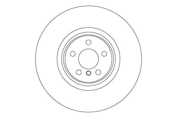 Remschijf TRW DF6979S