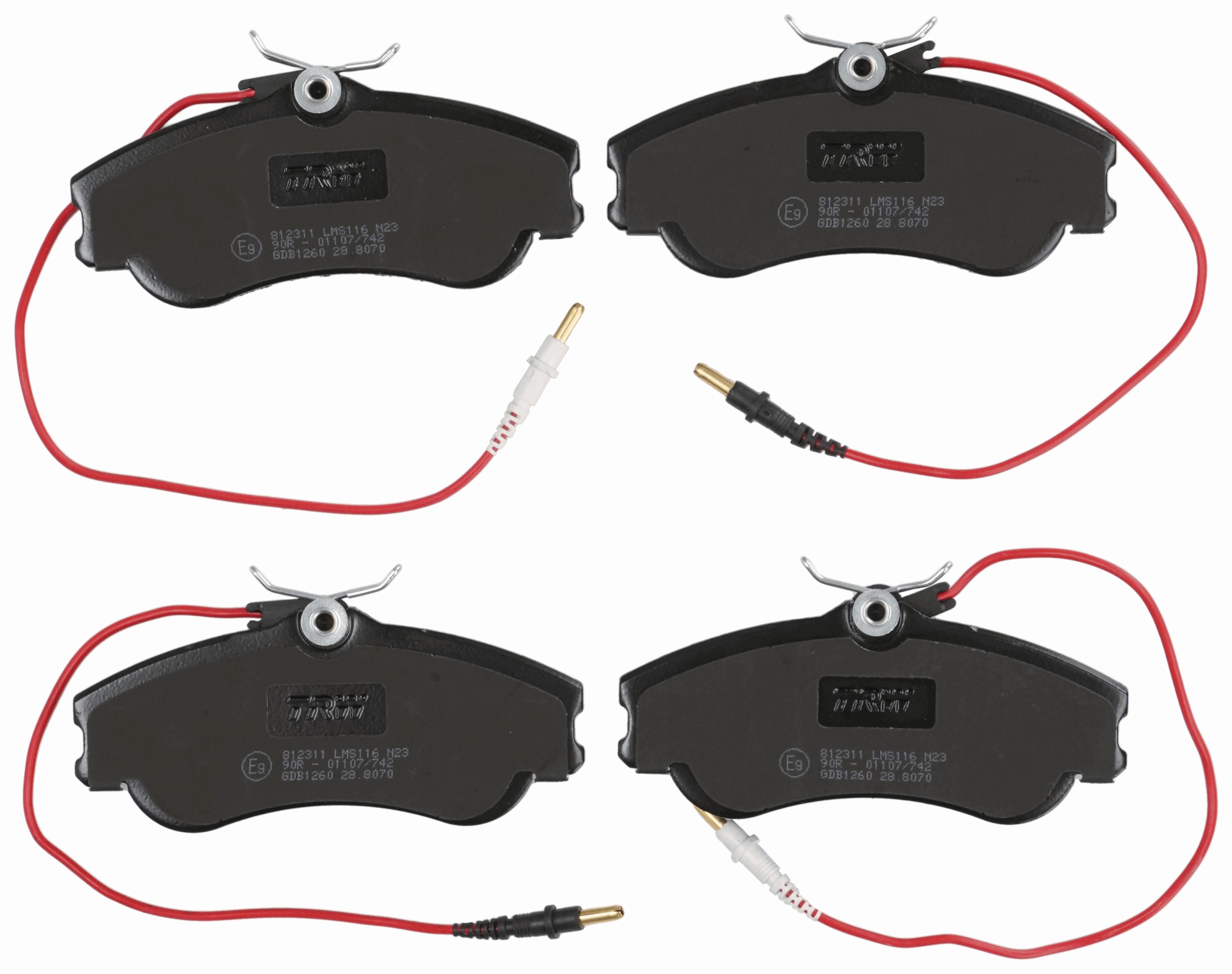 TRW Remblokset GDB1260