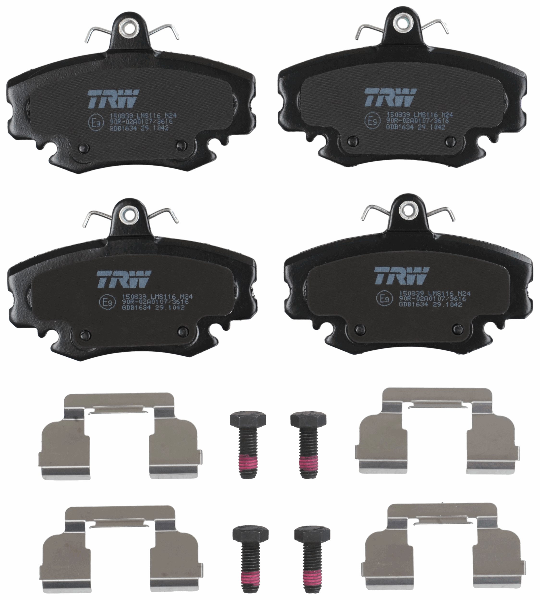 TRW Remblokset GDB1634