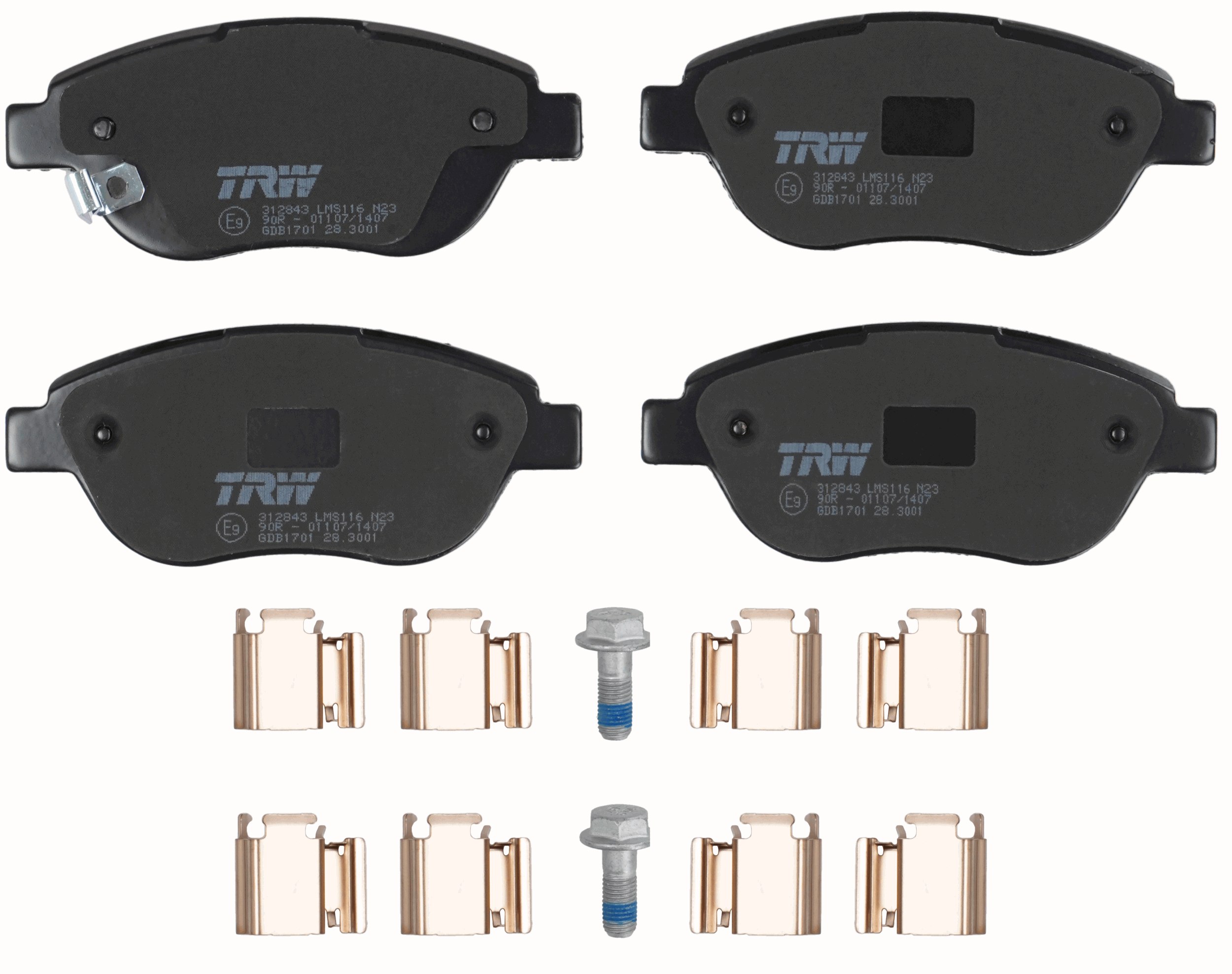 TRW Remblokset GDB1701