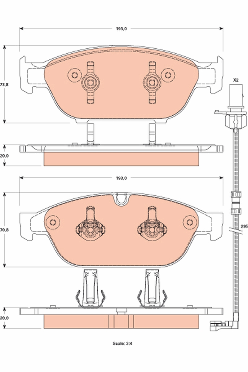 TRW Remblokset GDB1883
