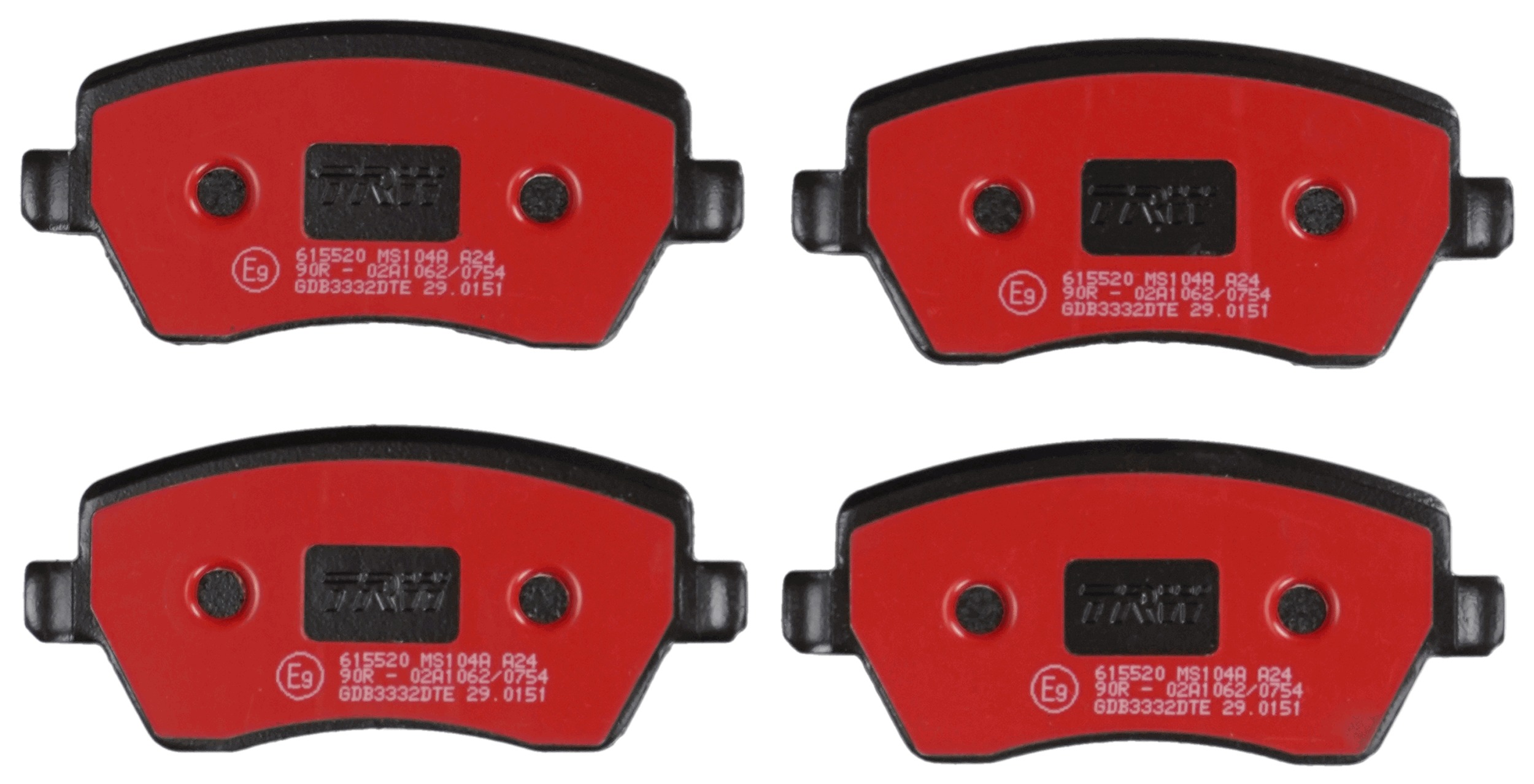 TRW Remblokset GDB3332DTE