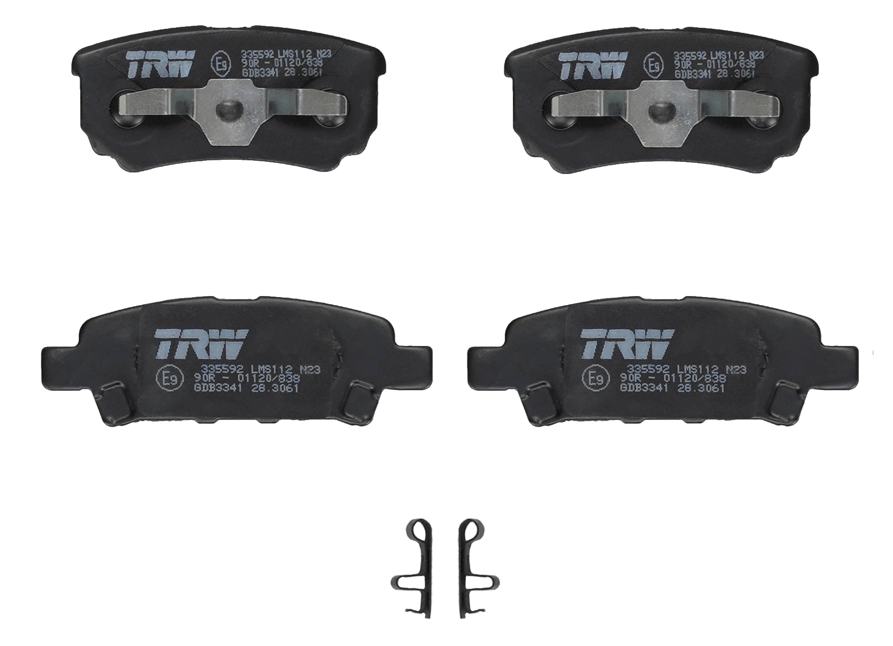 TRW Remblokset GDB3341