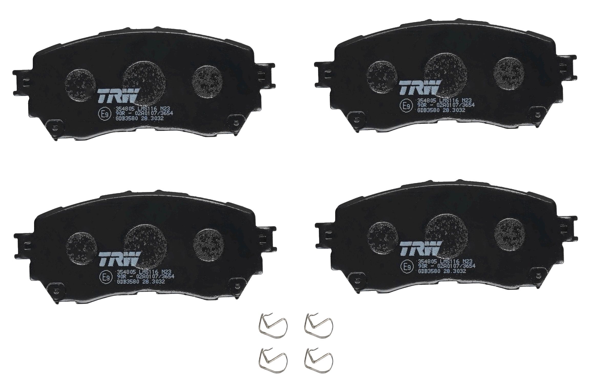 TRW Remblokset GDB3580