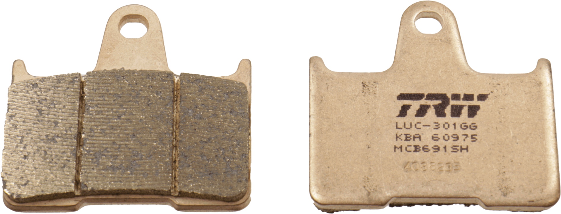 Remblokset TRW MCB691SH