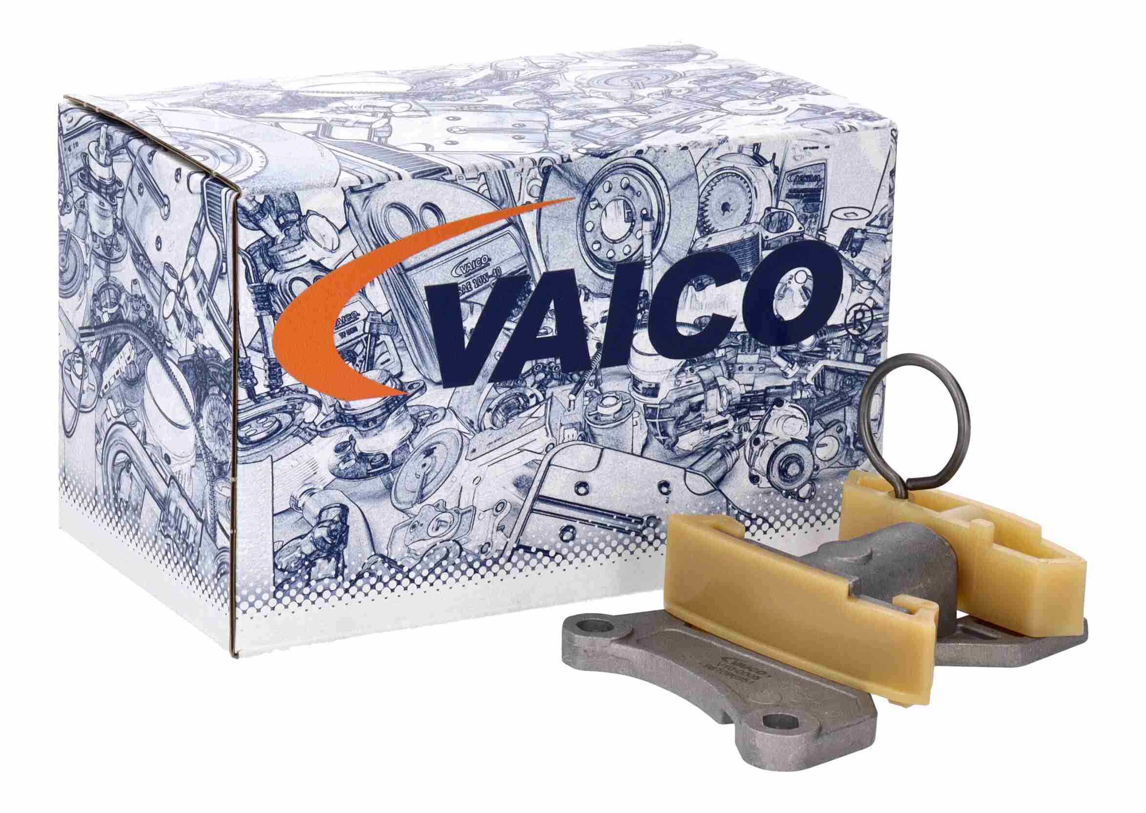 Vaico Oliepomp aandrijfketting spanner V10-0005