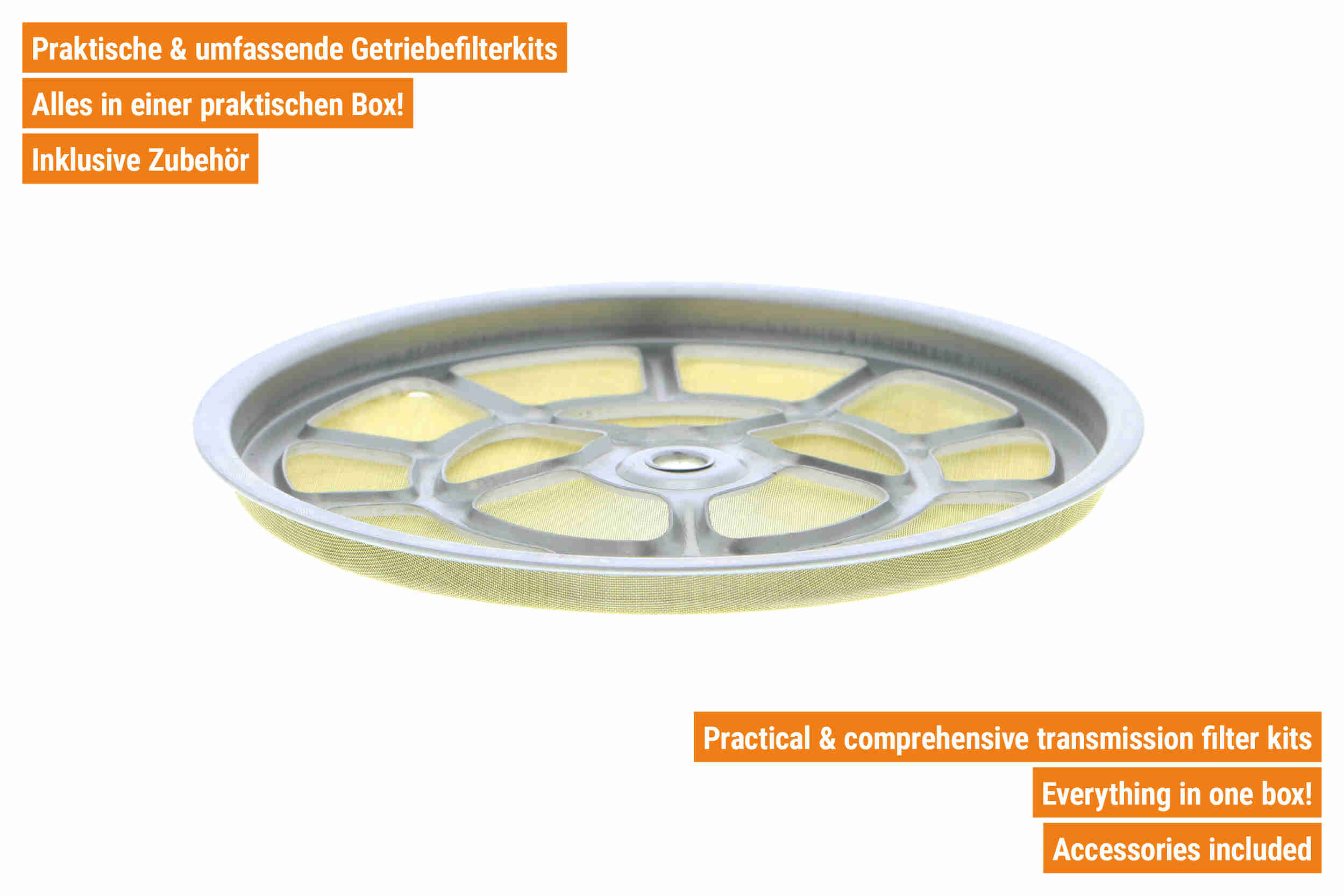 Vaico Filter/oliezeef automaatbak V10-0380