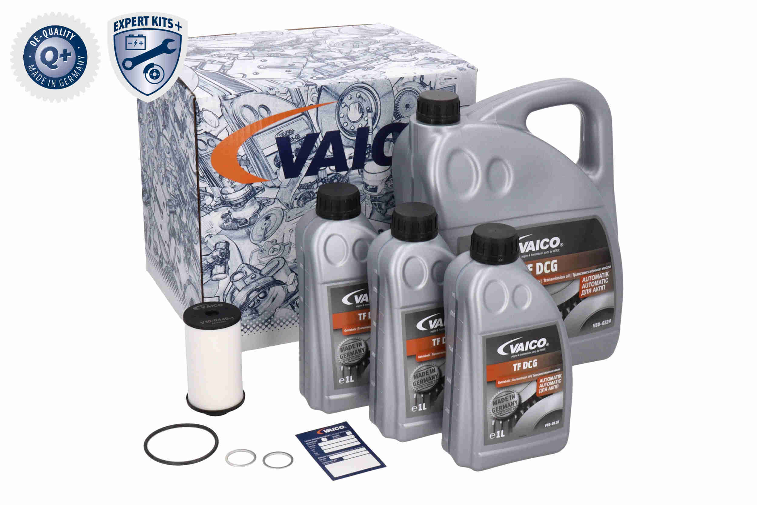 Vaico Onderd.set, olie verversen van automatische versnellingsbak V10-3025-XXL