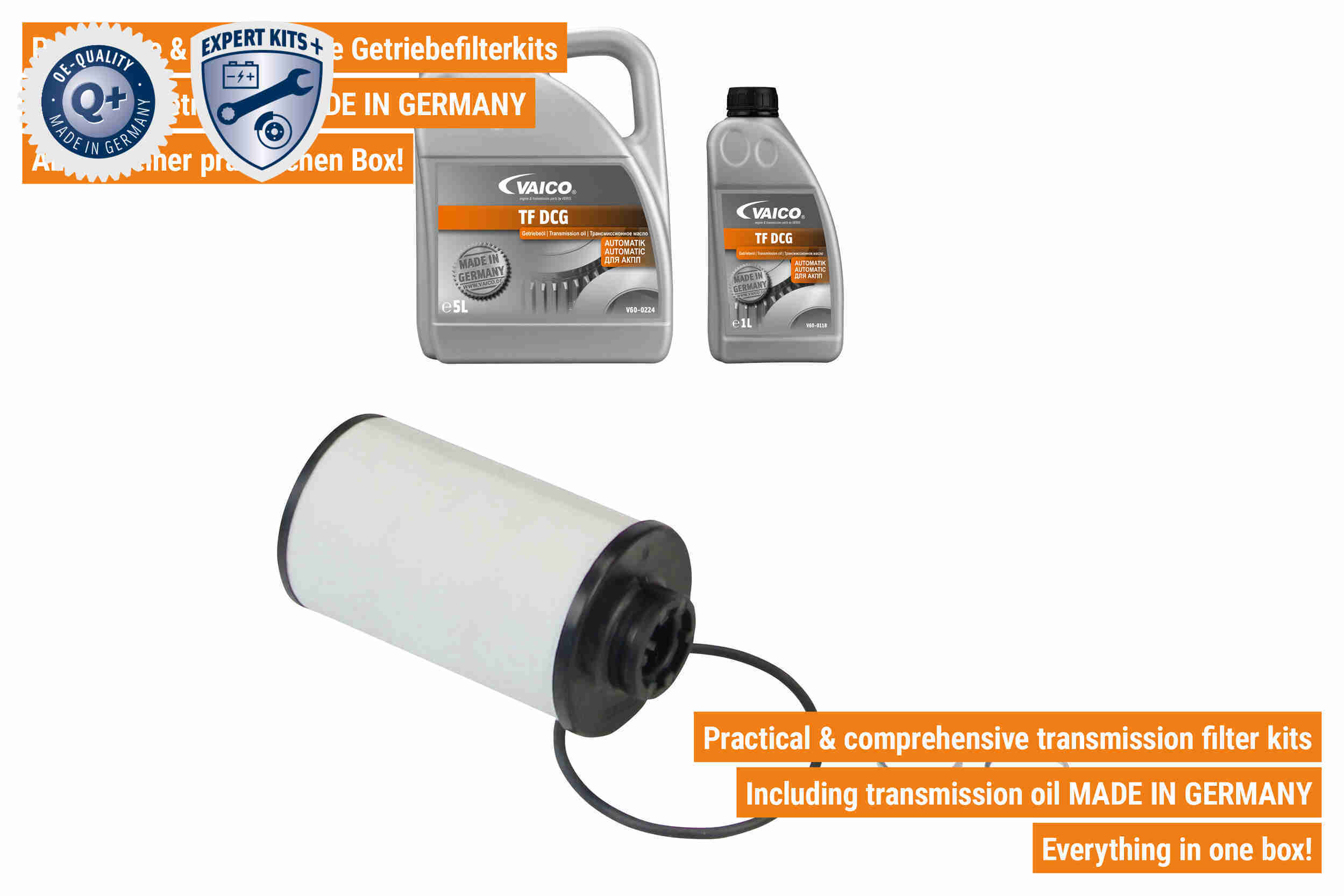 Vaico Onderd.set, olie verversen van automatische versnellingsbak V10-3025