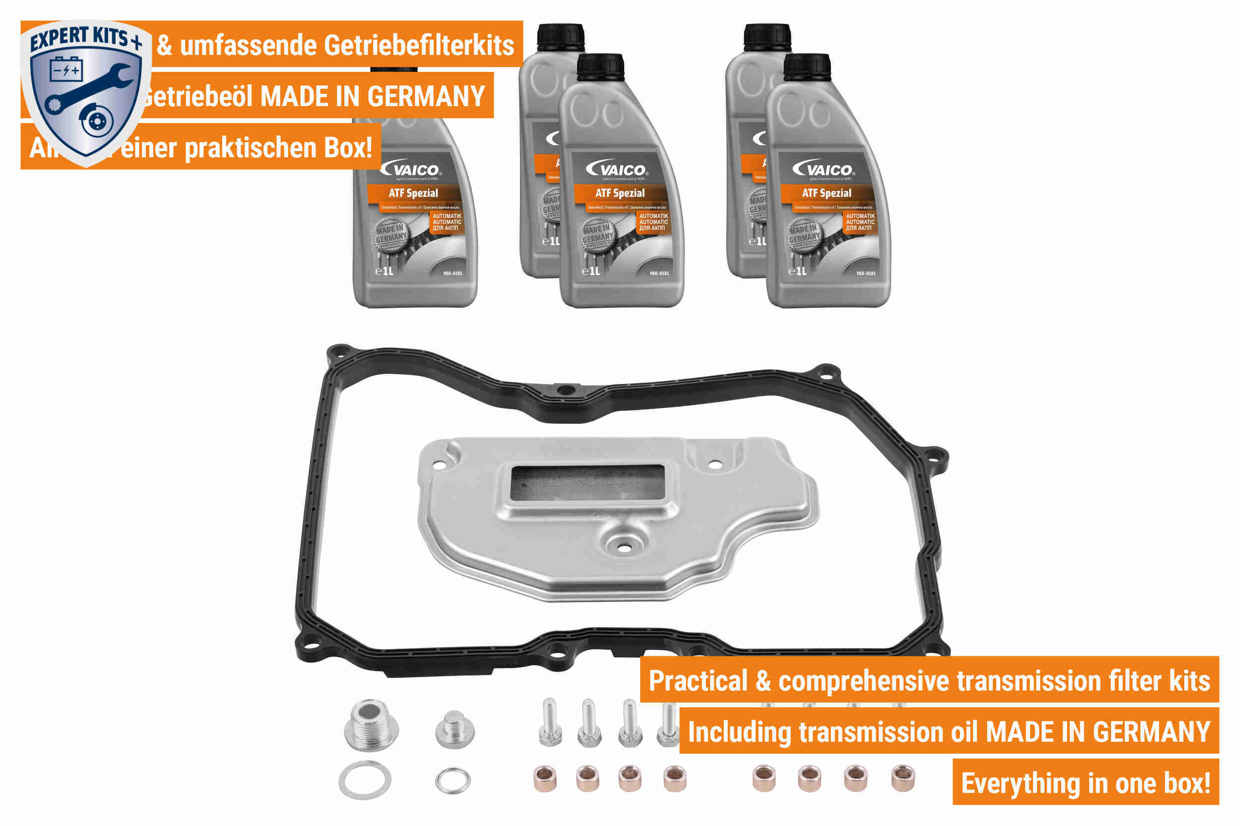 Vaico Onderd.set, olie verversen van automatische versnellingsbak V10-3217