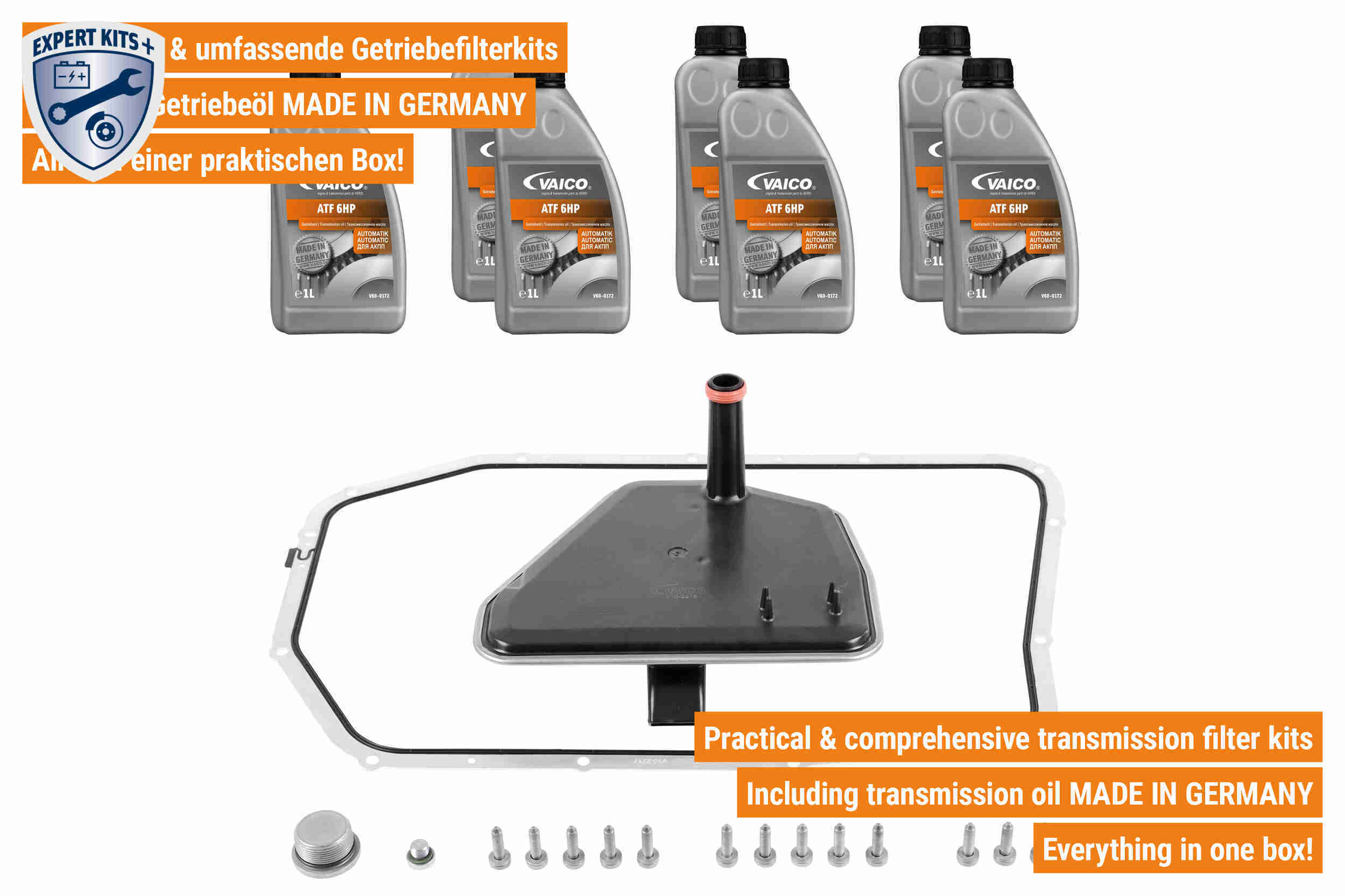 Vaico Onderd.set, olie verversen van automatische versnellingsbak V10-3219