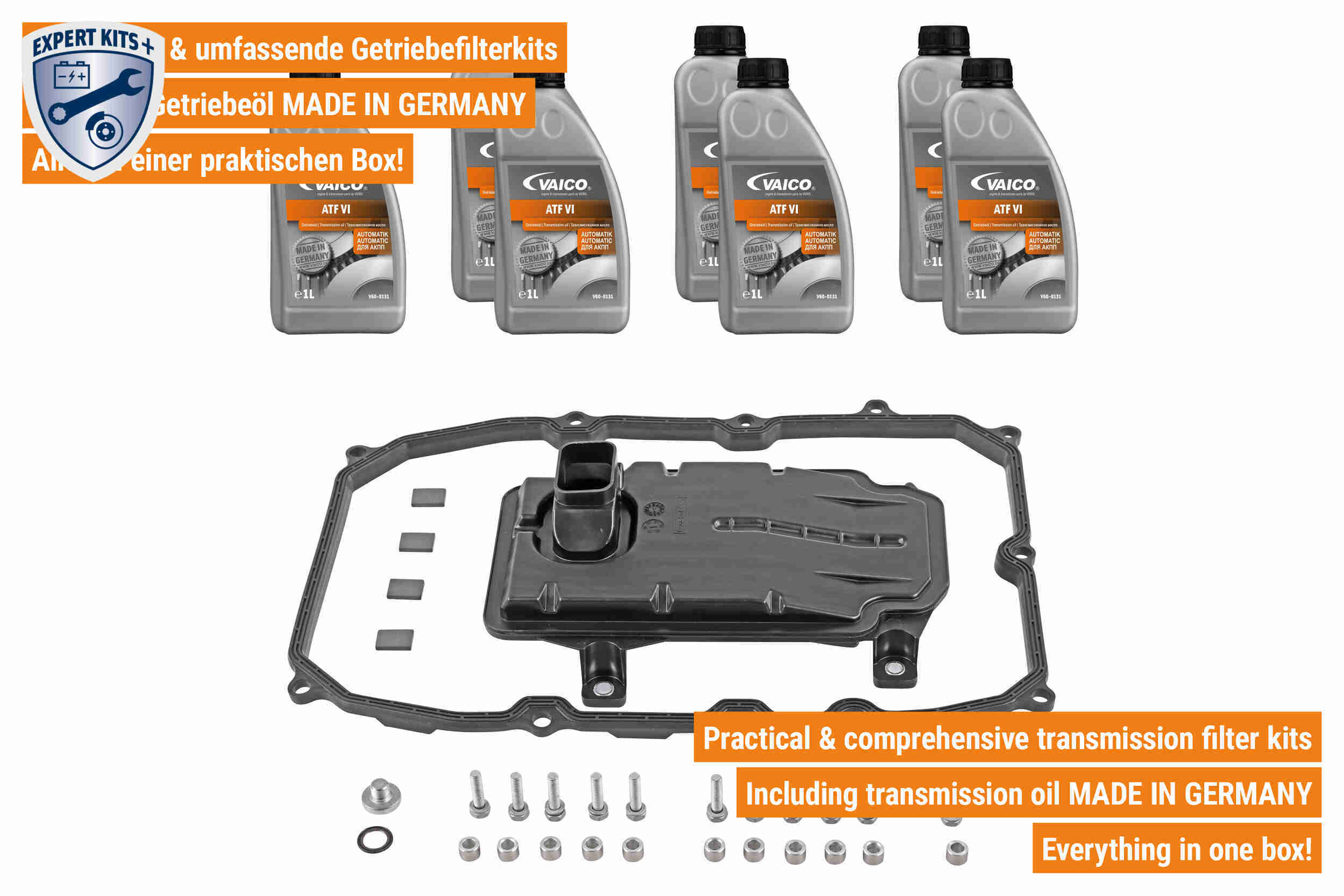 Vaico Onderd.set, olie verversen van automatische versnellingsbak V10-3222