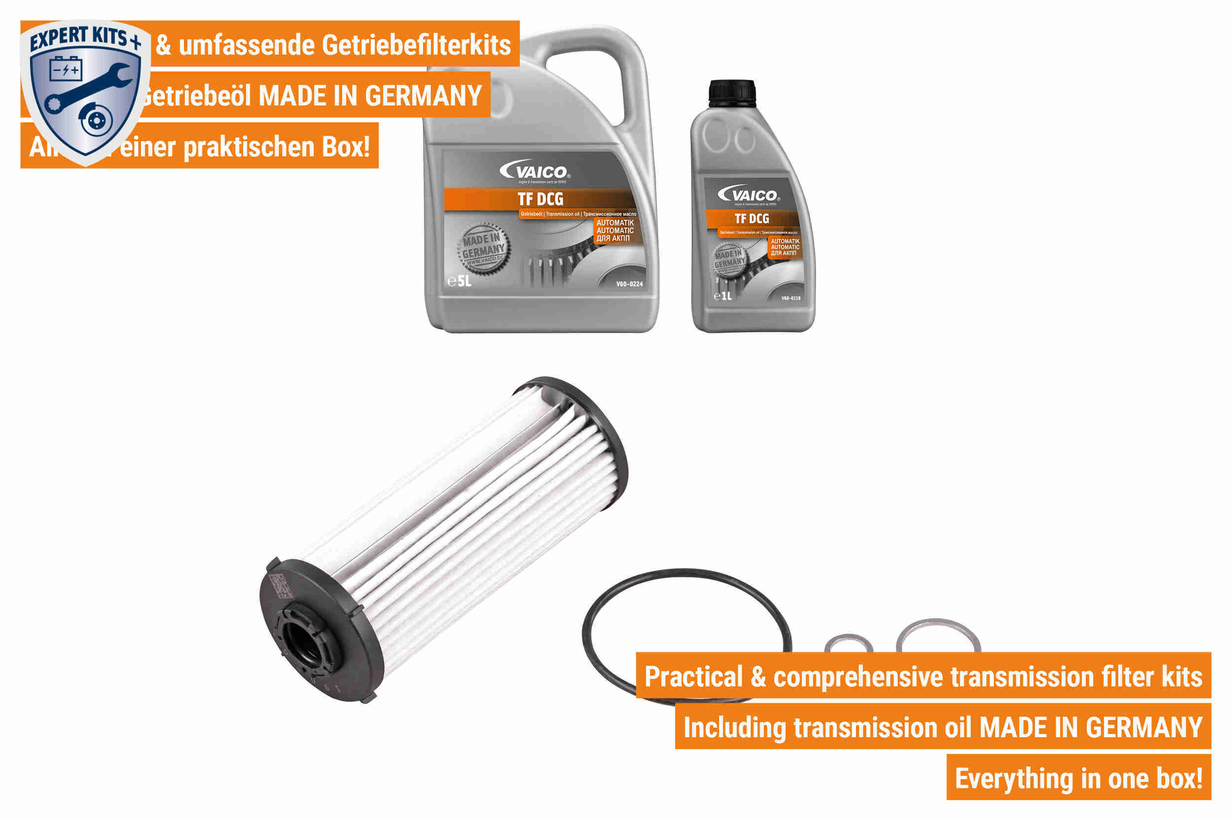 Vaico Onderd.set, olie verversen van automatische versnellingsbak V10-3223