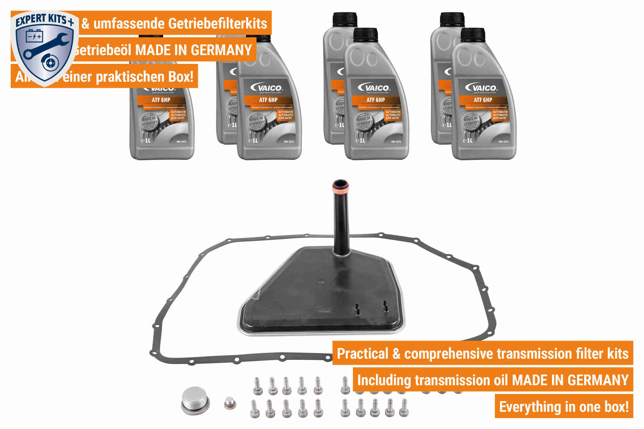 Vaico Onderd.set, olie verversen van automatische versnellingsbak V10-3227