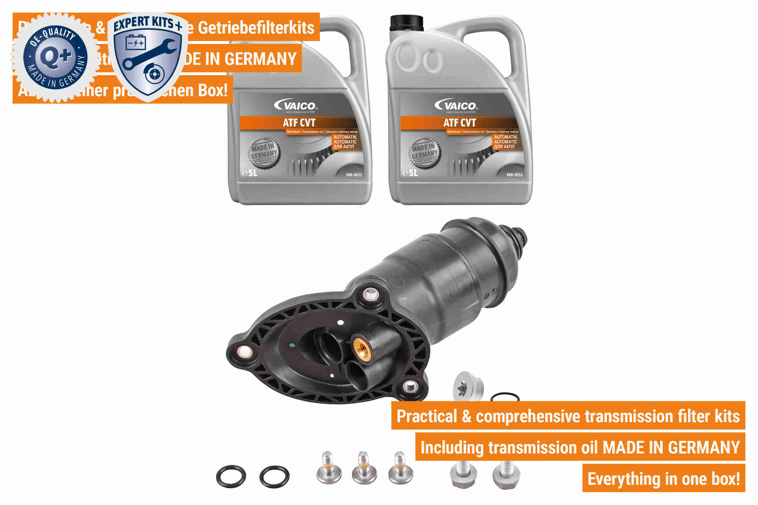 Vaico Onderd.set, olie verversen van automatische versnellingsbak V10-3231-XXL