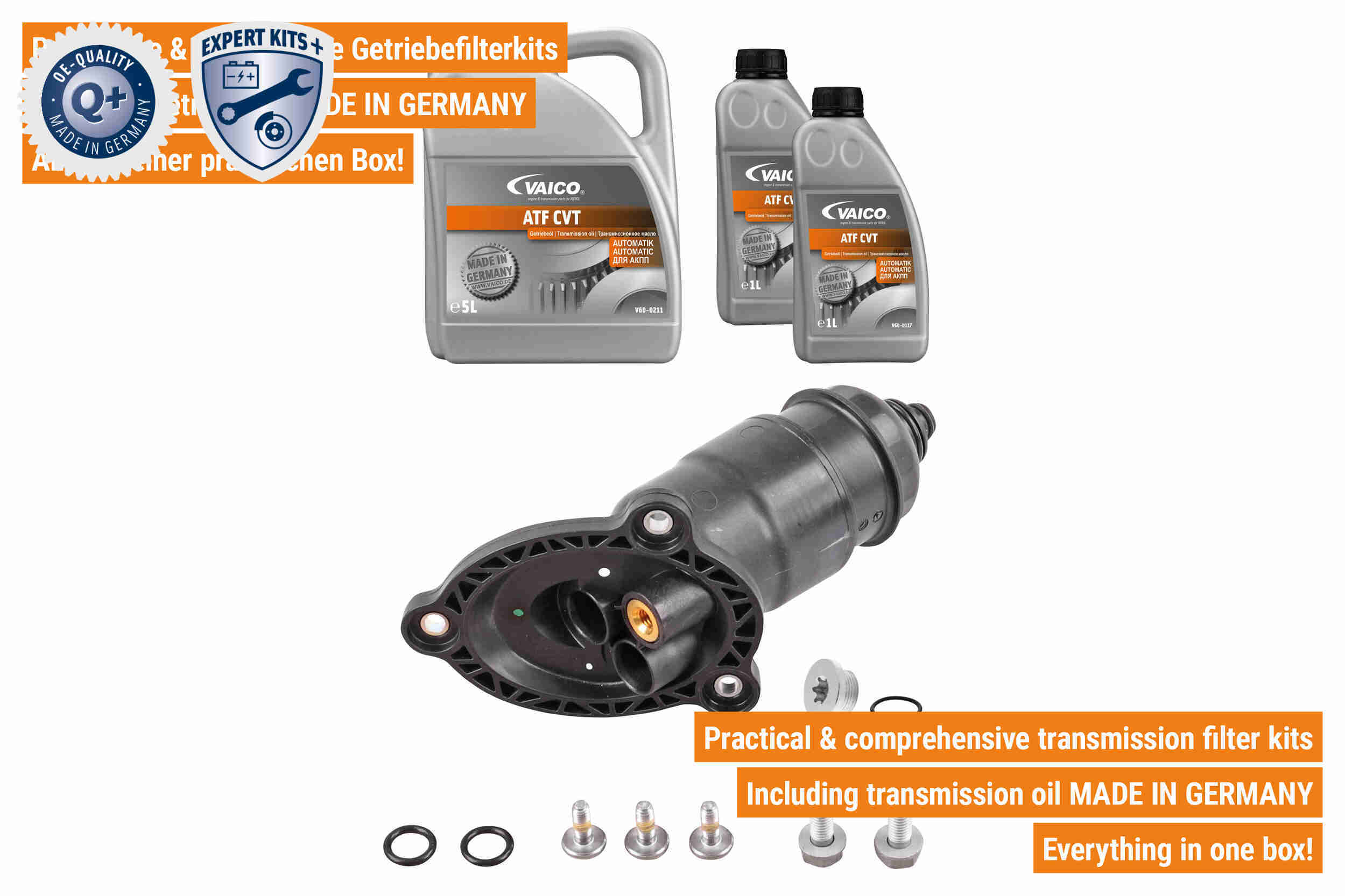 Vaico Onderd.set, olie verversen van automatische versnellingsbak V10-3231