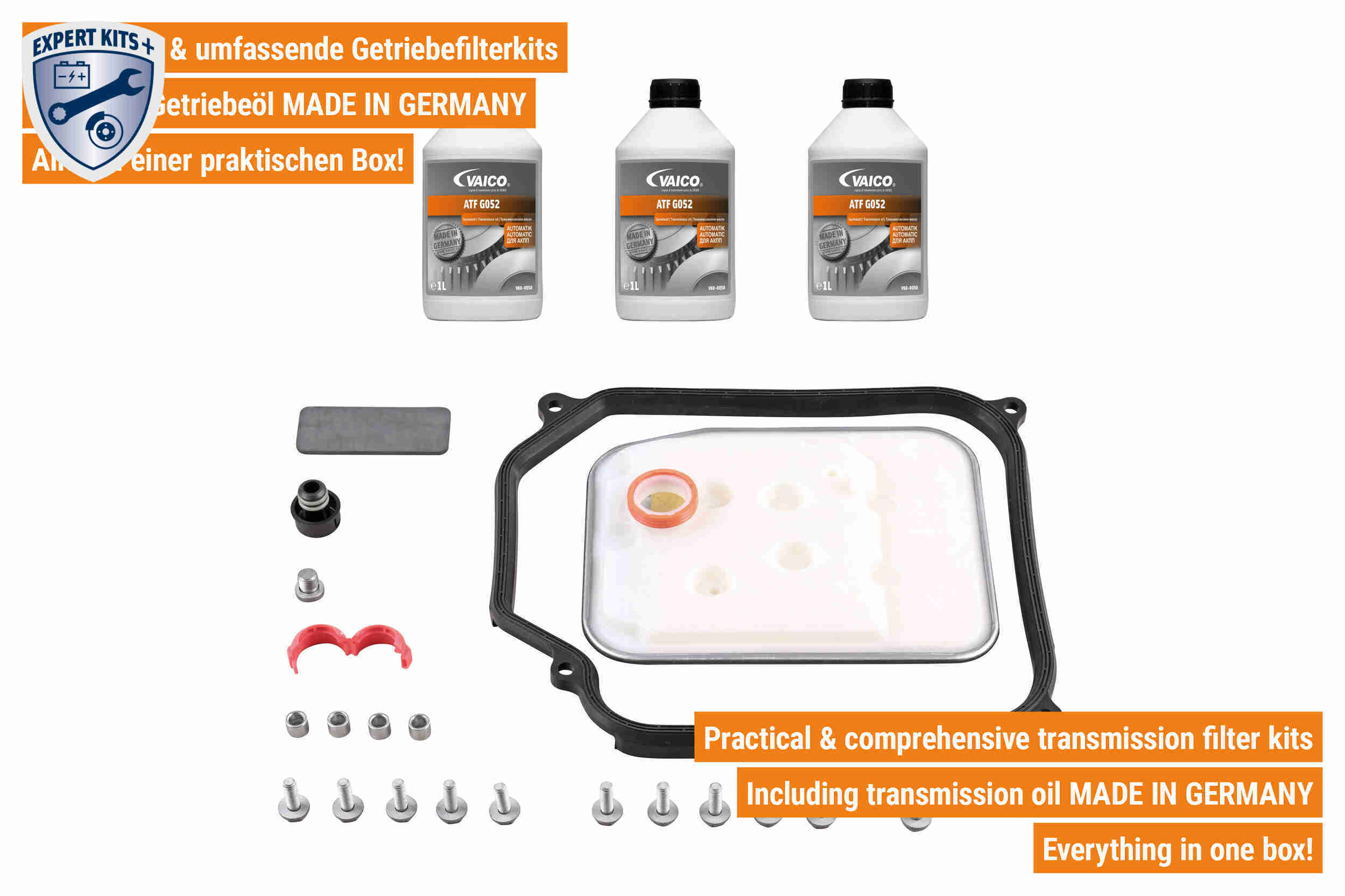 Vaico Onderd.set, olie verversen van automatische versnellingsbak V10-3847