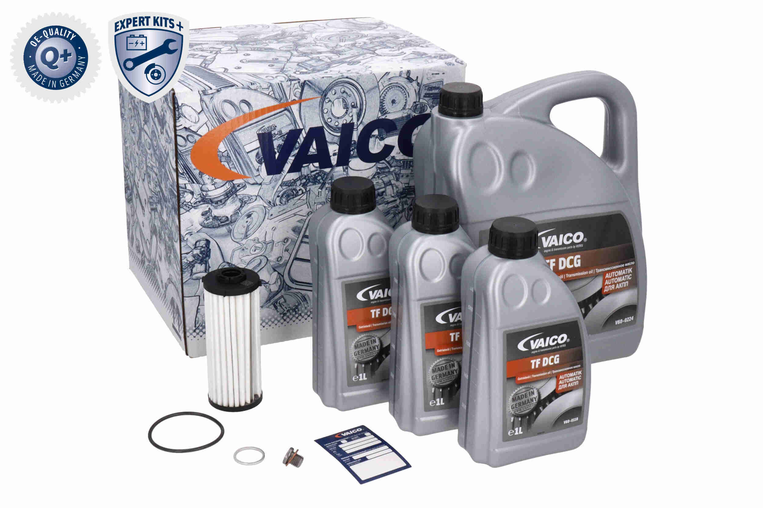 Vaico Onderd.set, olie verversen van automatische versnellingsbak V10-4991-XXL
