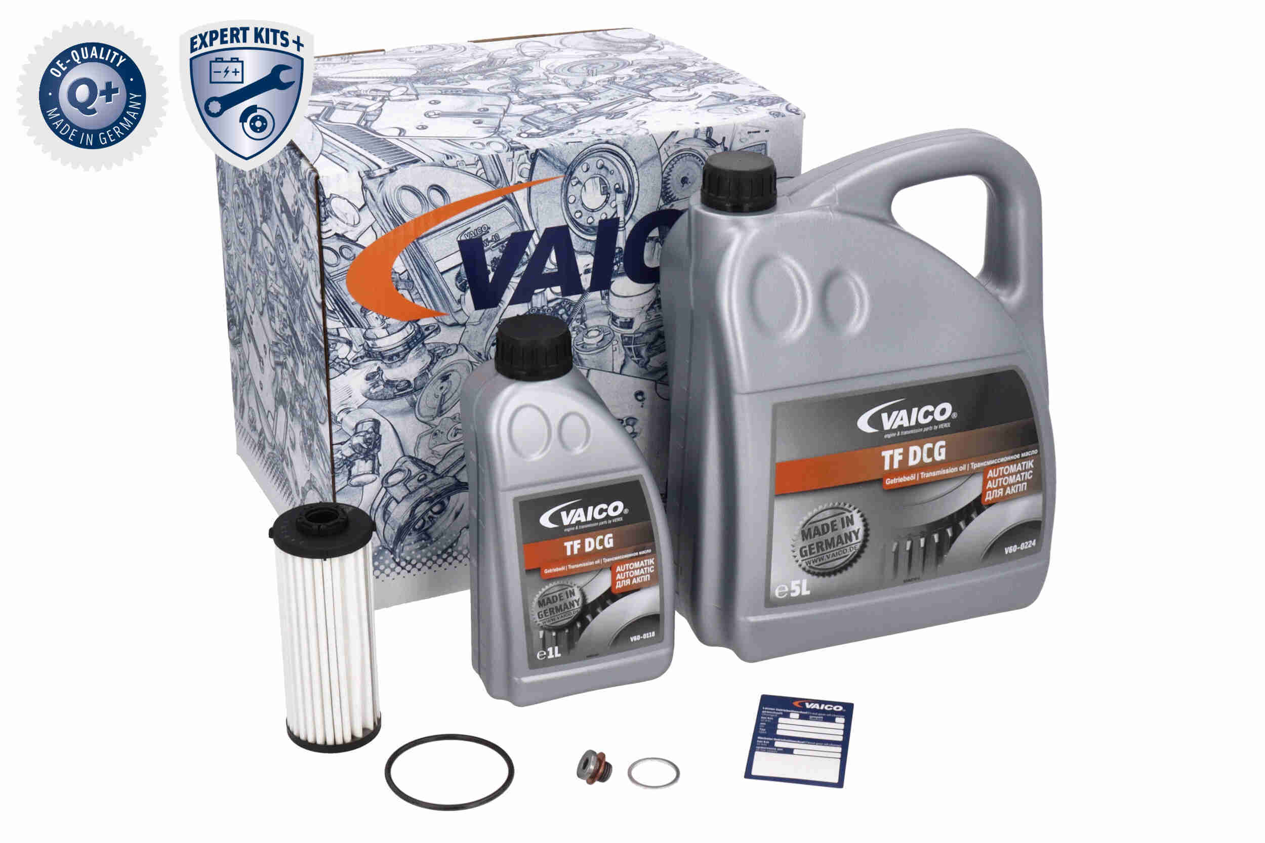 Vaico Onderd.set, olie verversen van automatische versnellingsbak V10-4991