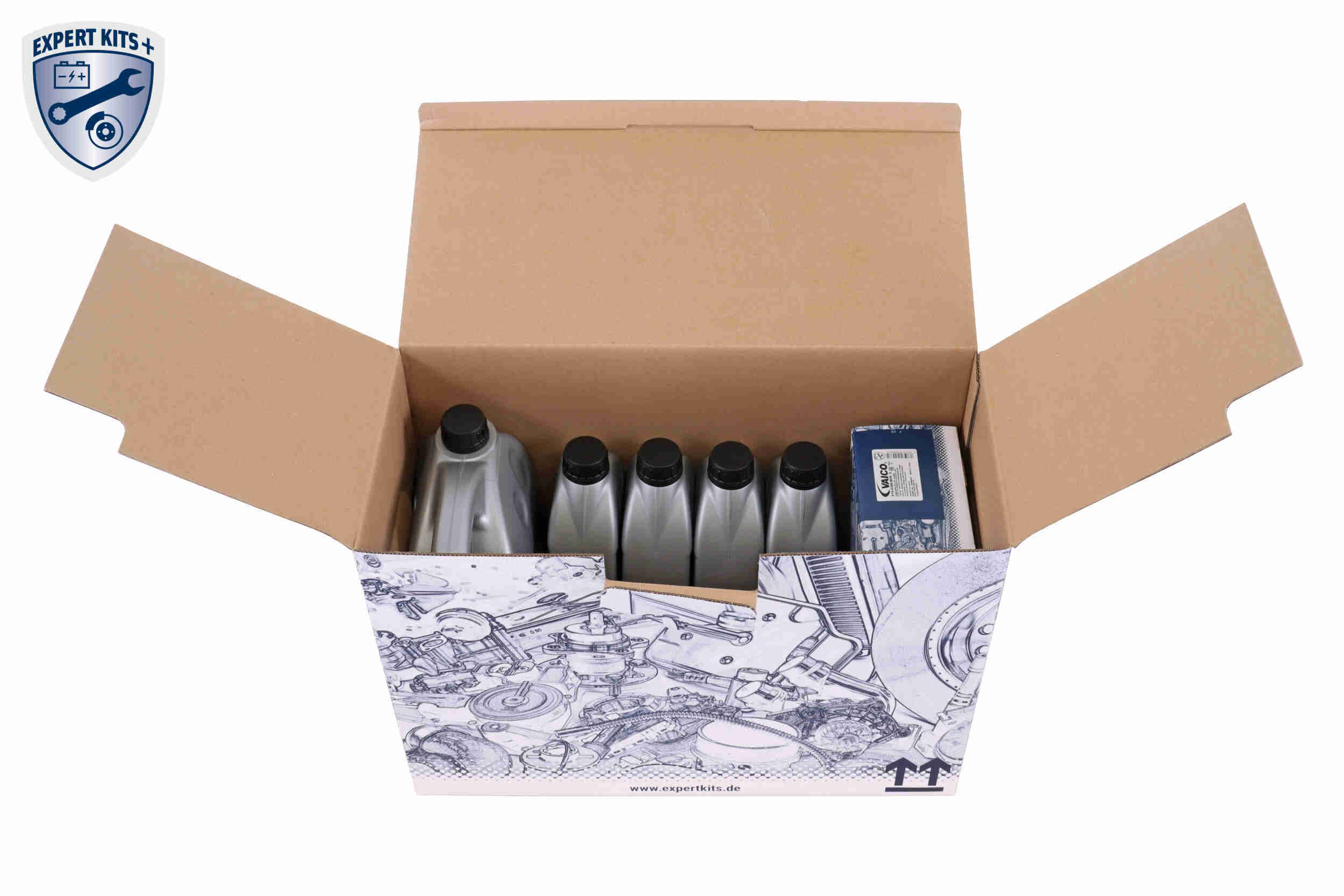 Vaico Onderd.set, olie verversen van automatische versnellingsbak V10-5390-XXL