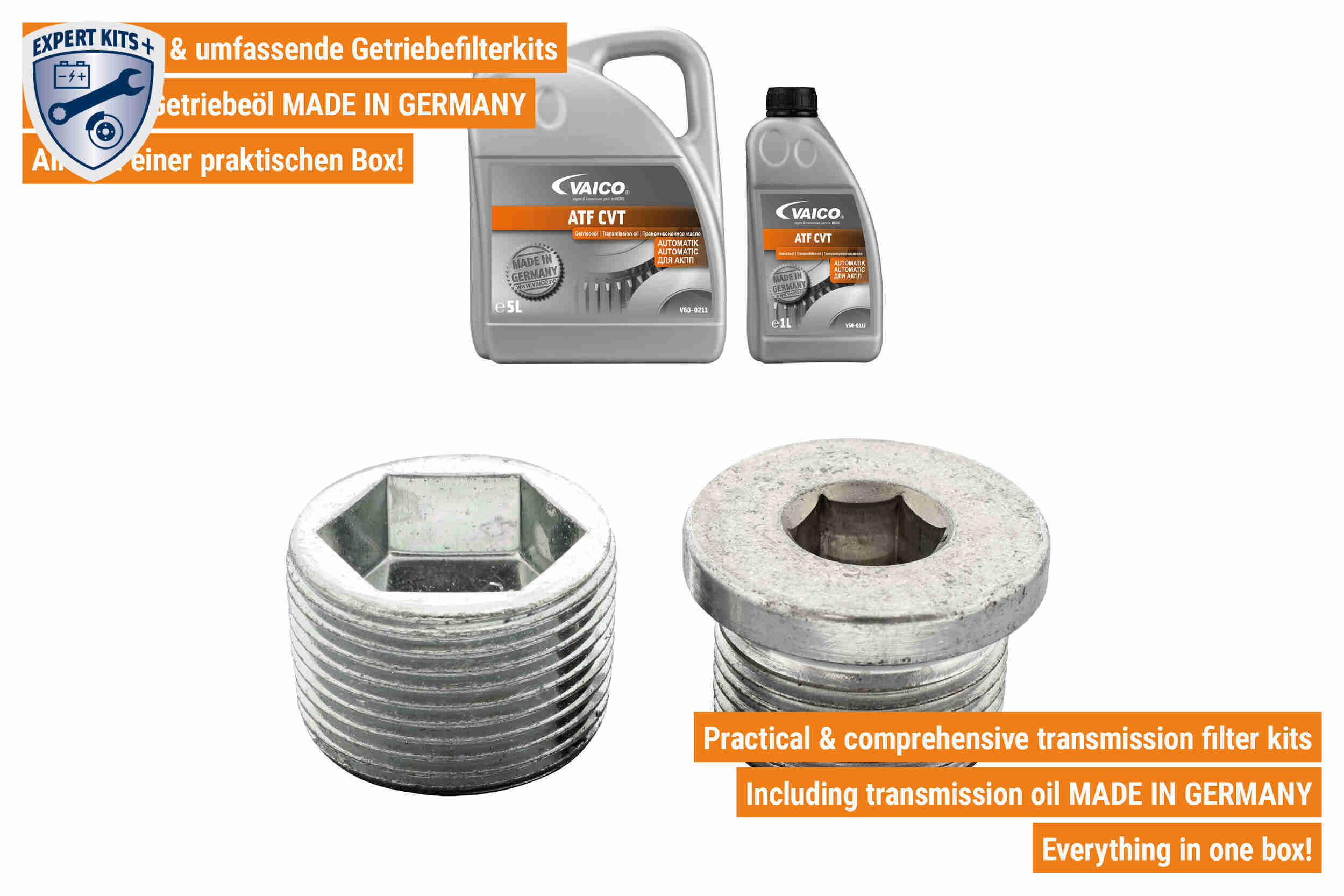 Vaico Onderd.set, olie verversen van automatische versnellingsbak V10-5540