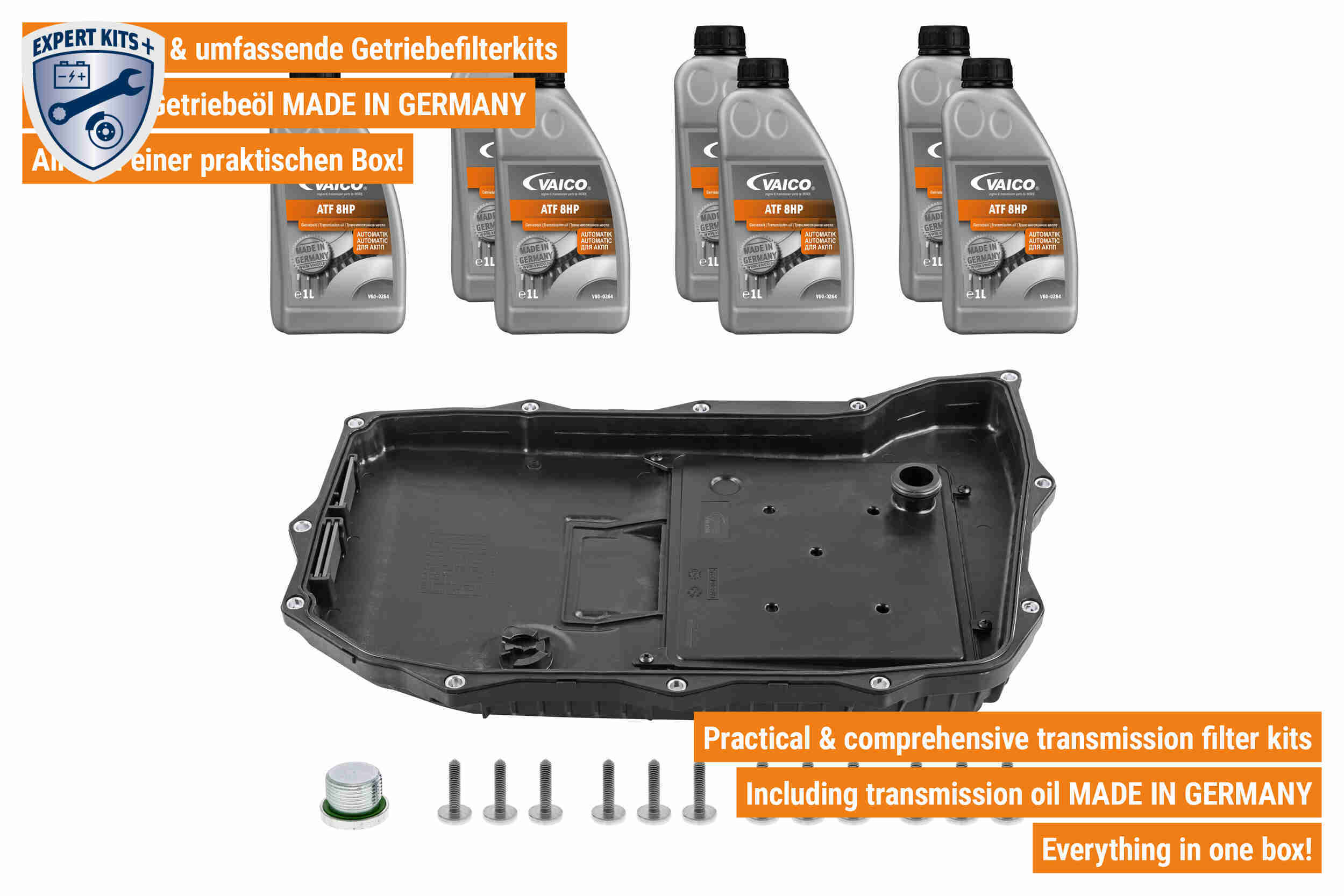 Vaico Onderd.set, olie verversen van automatische versnellingsbak V10-5541
