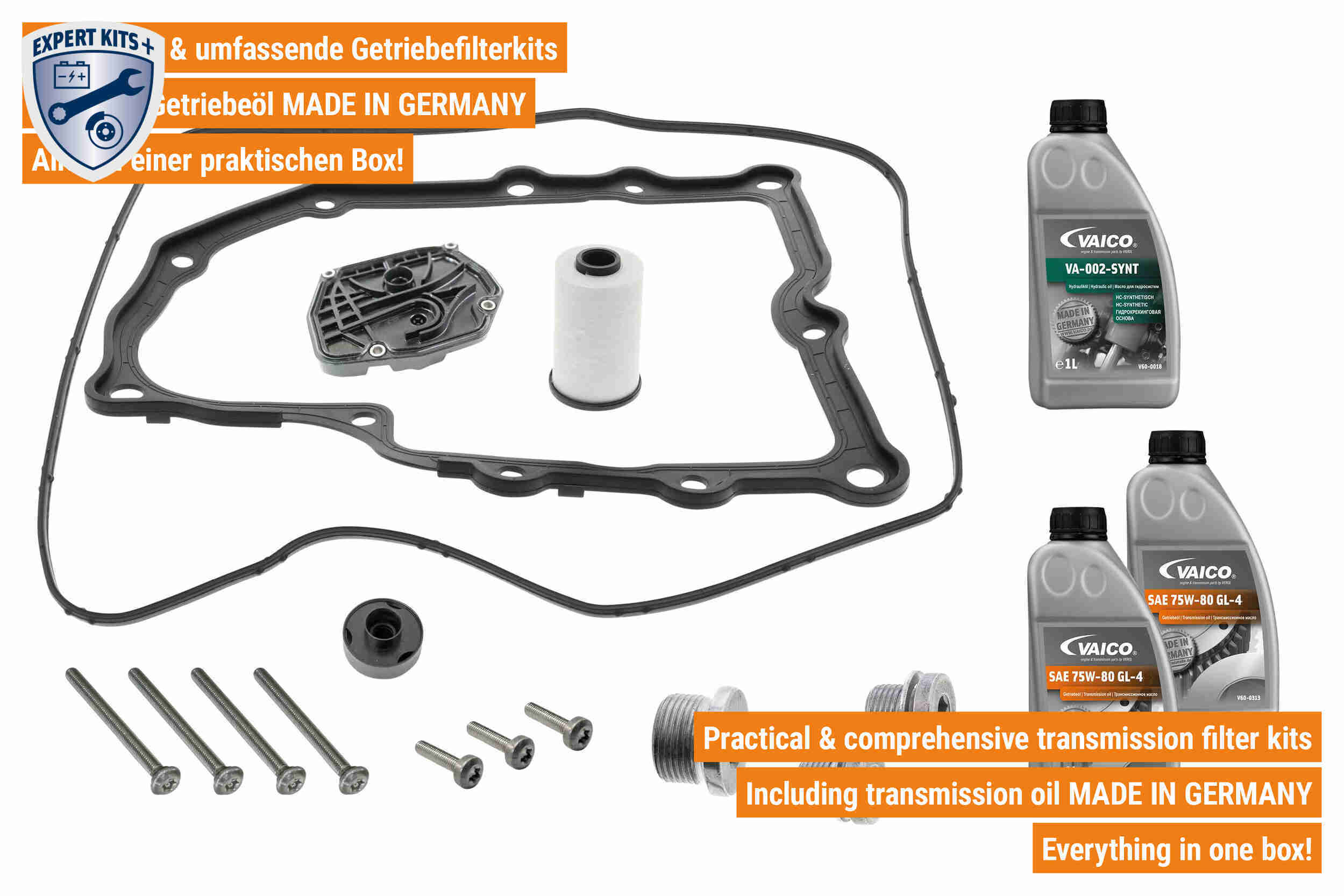 Vaico Onderd.set, olie verversen van automatische versnellingsbak V10-5582