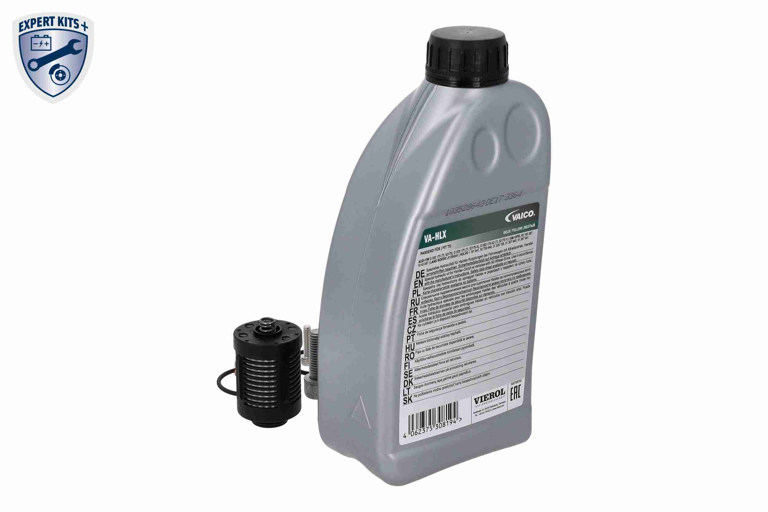 Vaico Onderd.set, olie verversen lamellenkopp. (4-wielaandrijving) V10-5600-XXL