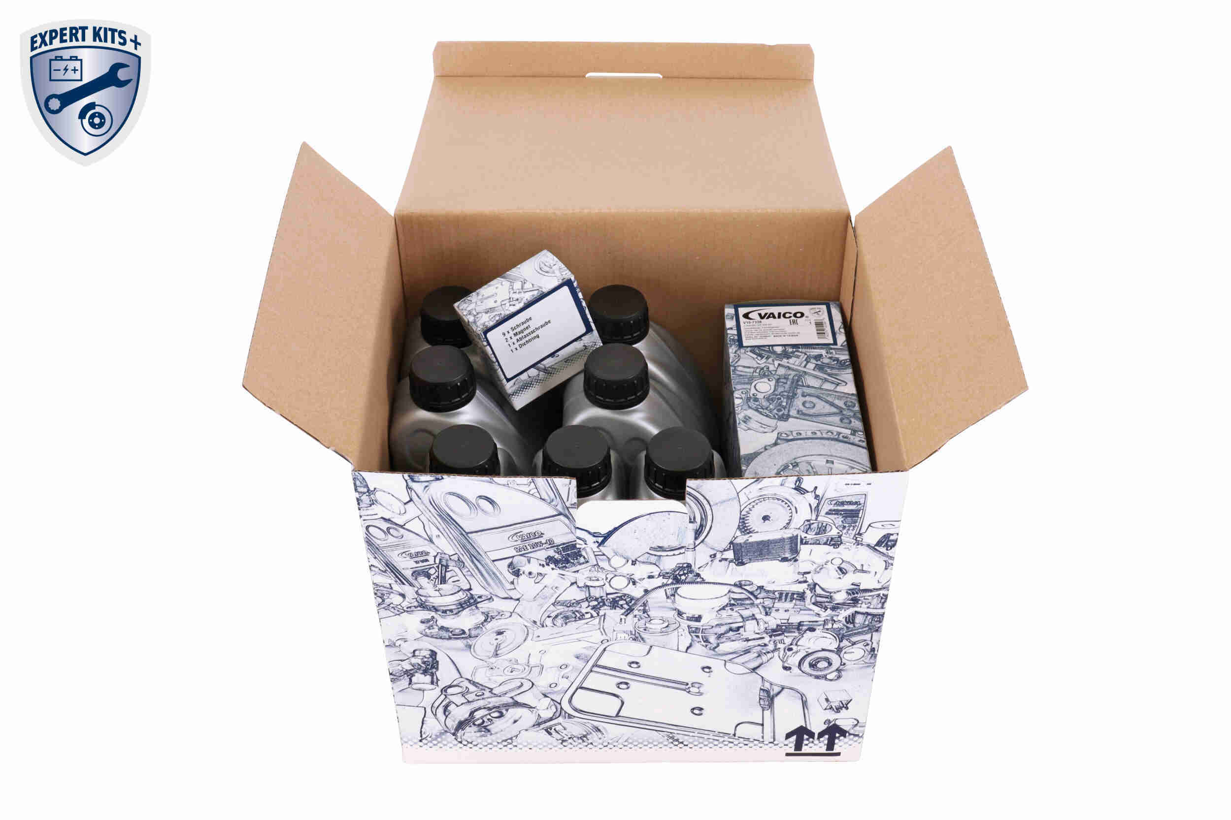 Vaico Onderd.set, olie verversen van automatische versnellingsbak V10-7344-XXL