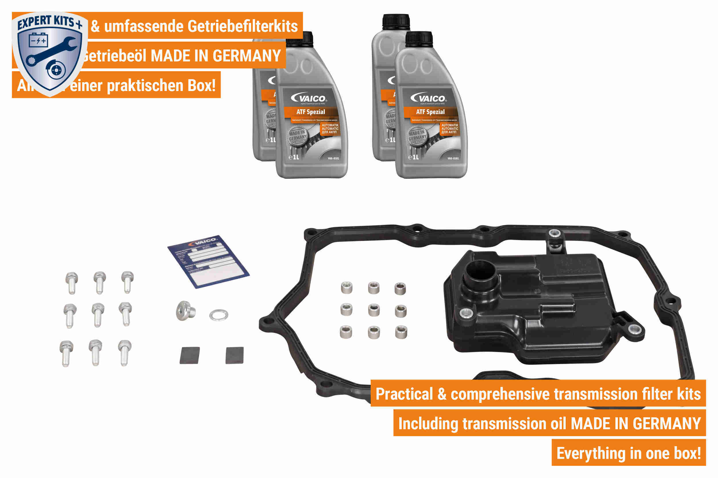 Vaico Onderd.set, olie verversen van automatische versnellingsbak V10-7344