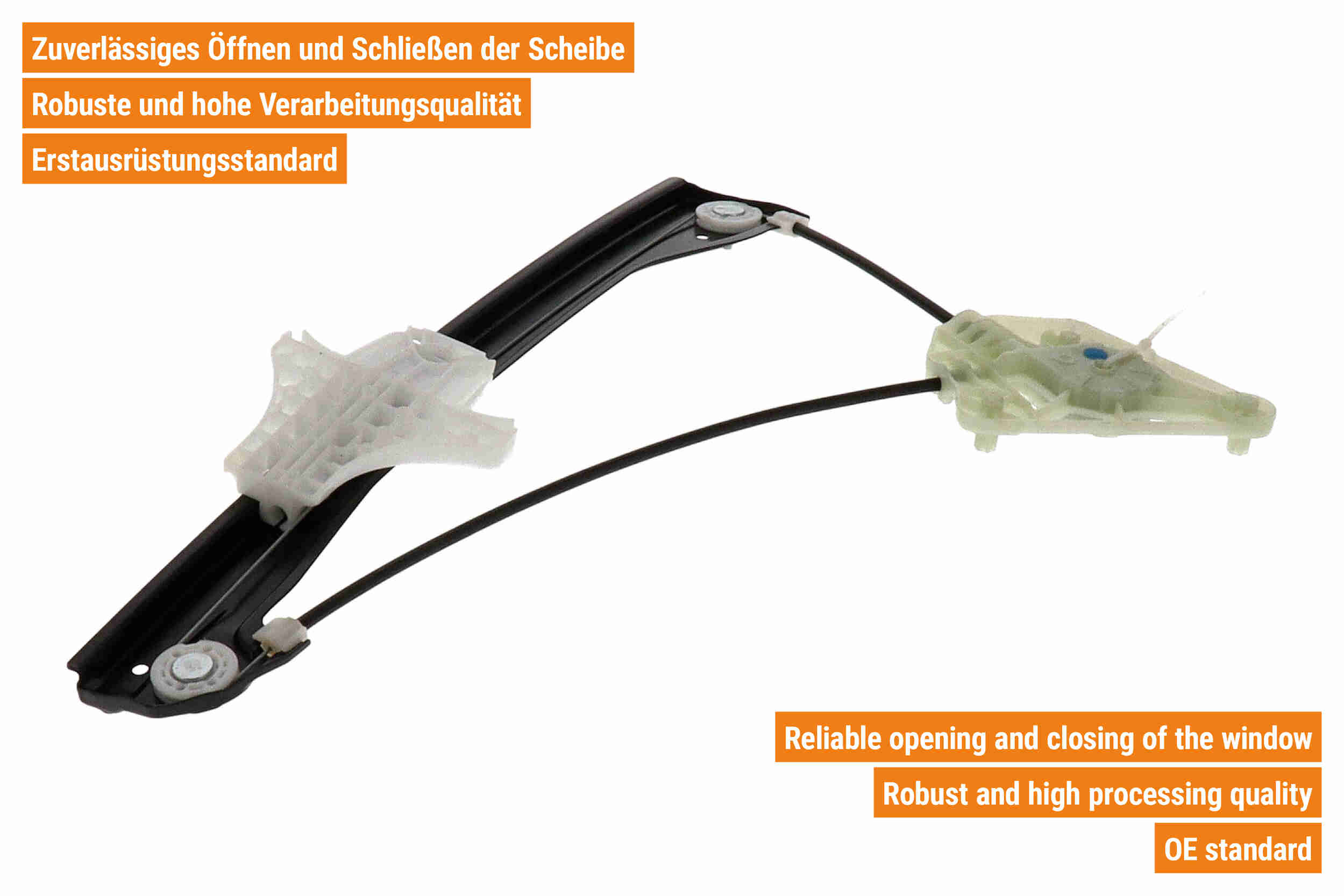 Vaico Raambedieningsmechanisme V10-7607