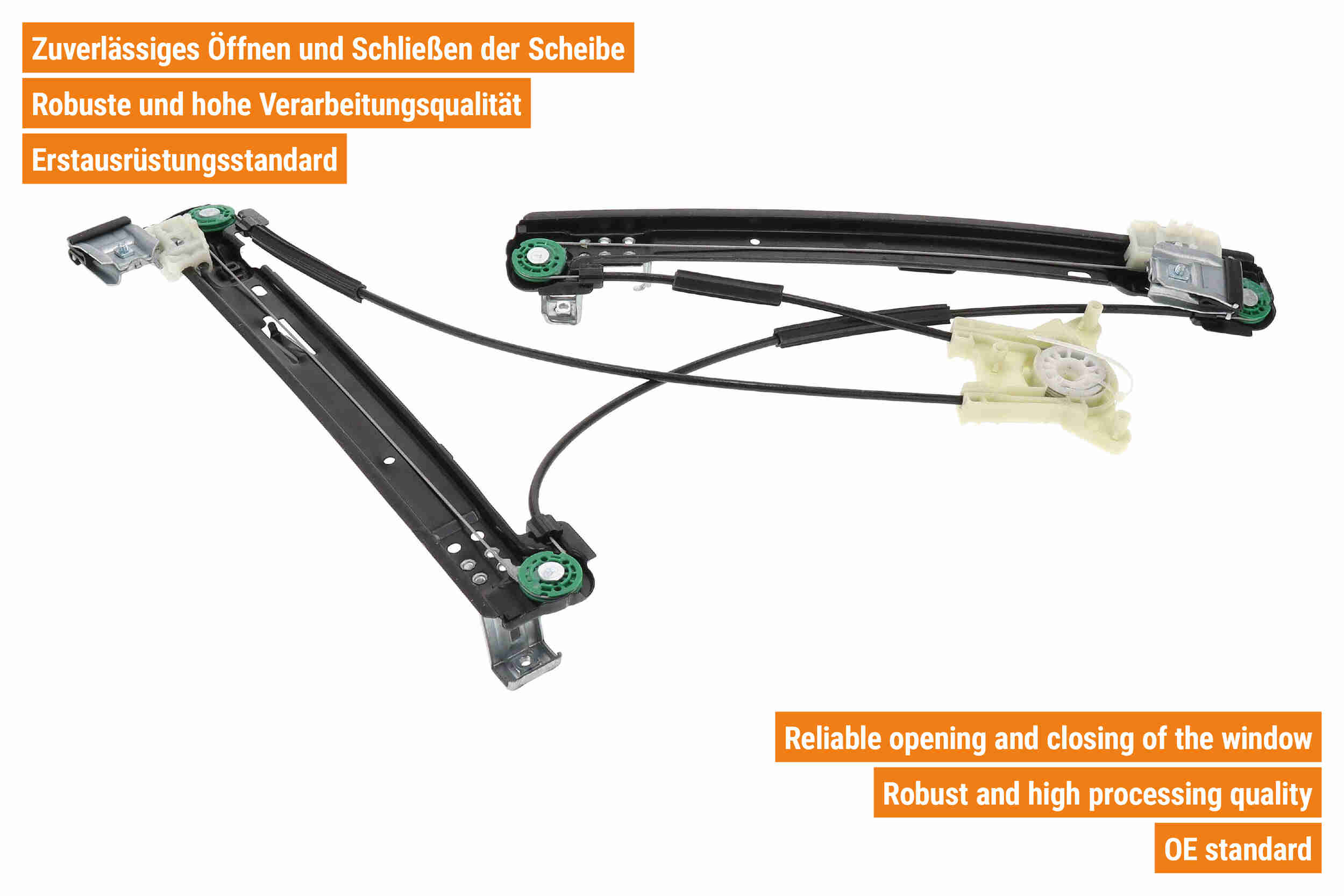 Vaico Raambedieningsmechanisme V10-7658