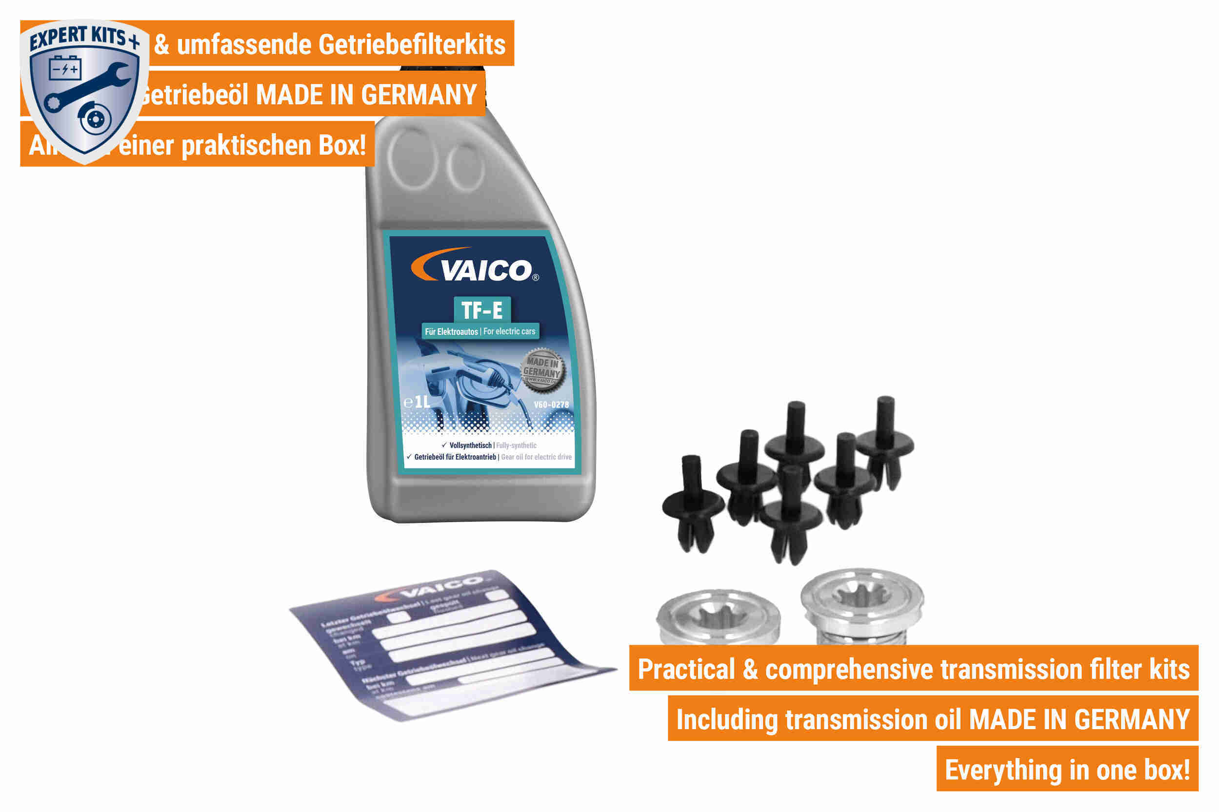 Vaico Onderd.set, olie verversen van automatische versnellingsbak V10-7674