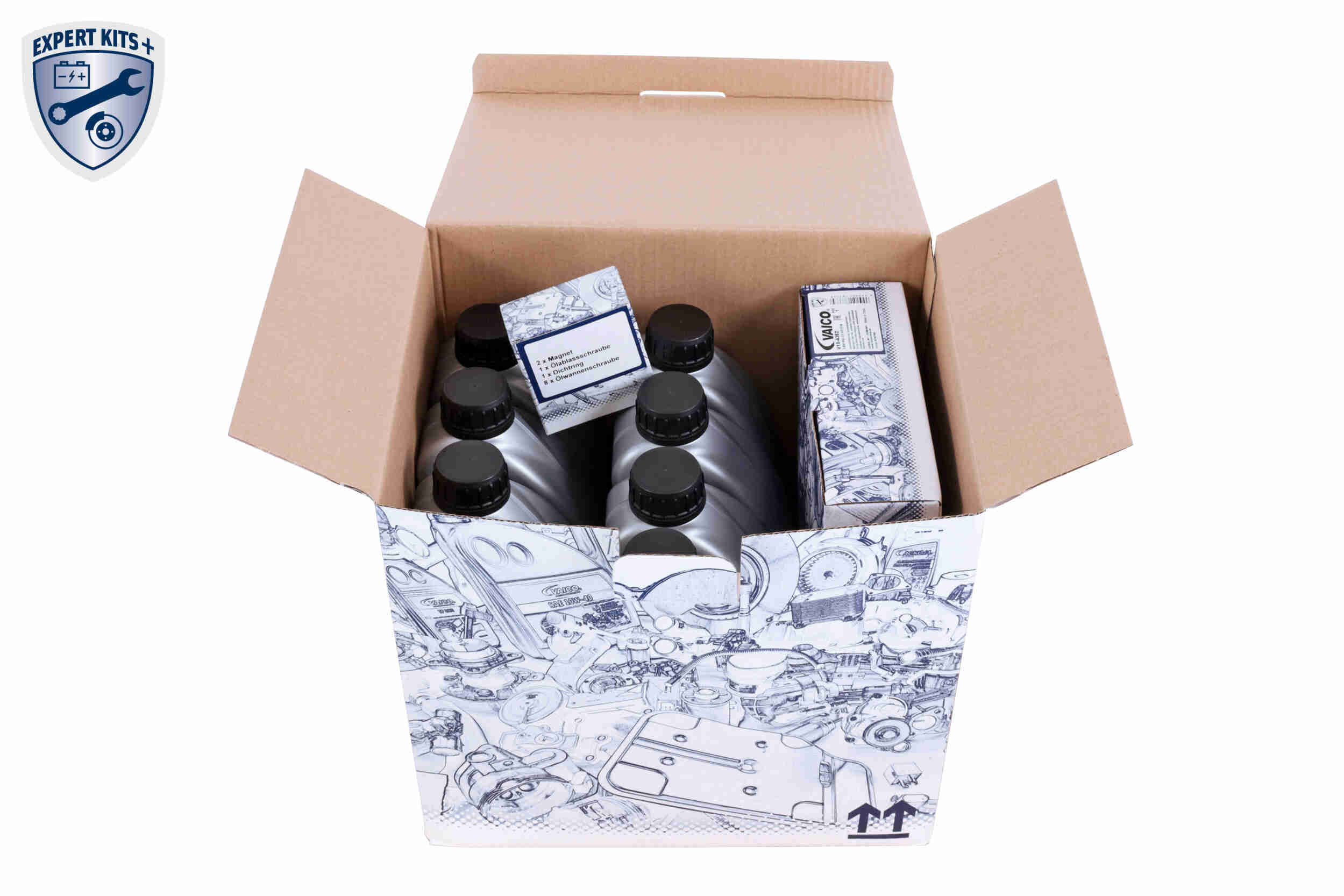 Vaico Onderd.set, olie verversen van automatische versnellingsbak V10-8037-XXL