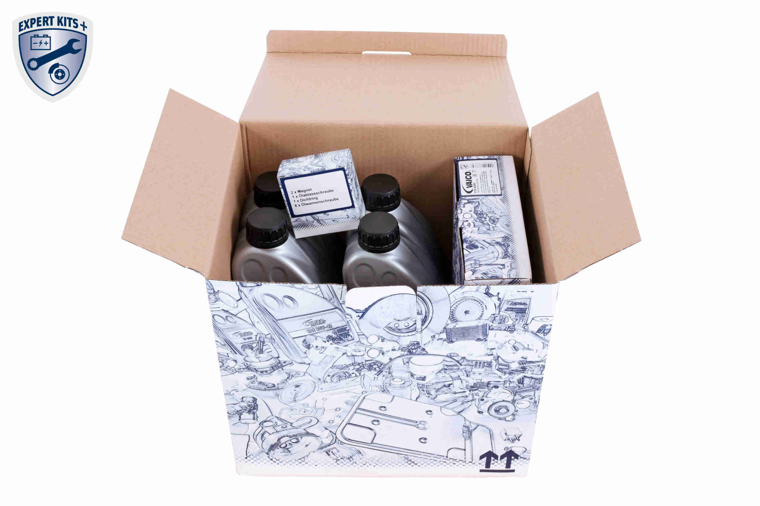 Vaico Onderd.set, olie verversen van automatische versnellingsbak V10-8037