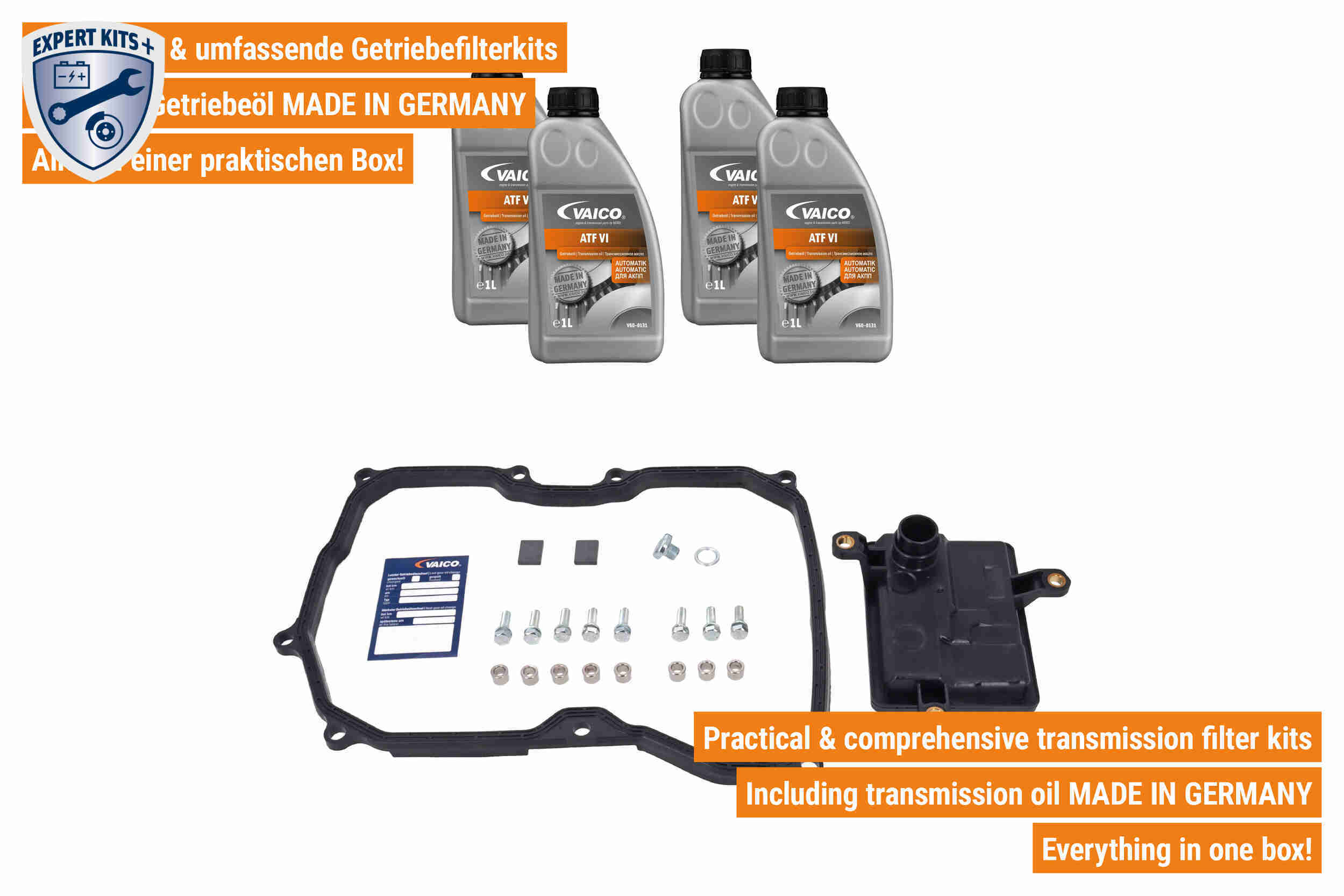 Vaico Onderd.set, olie verversen van automatische versnellingsbak V10-9411