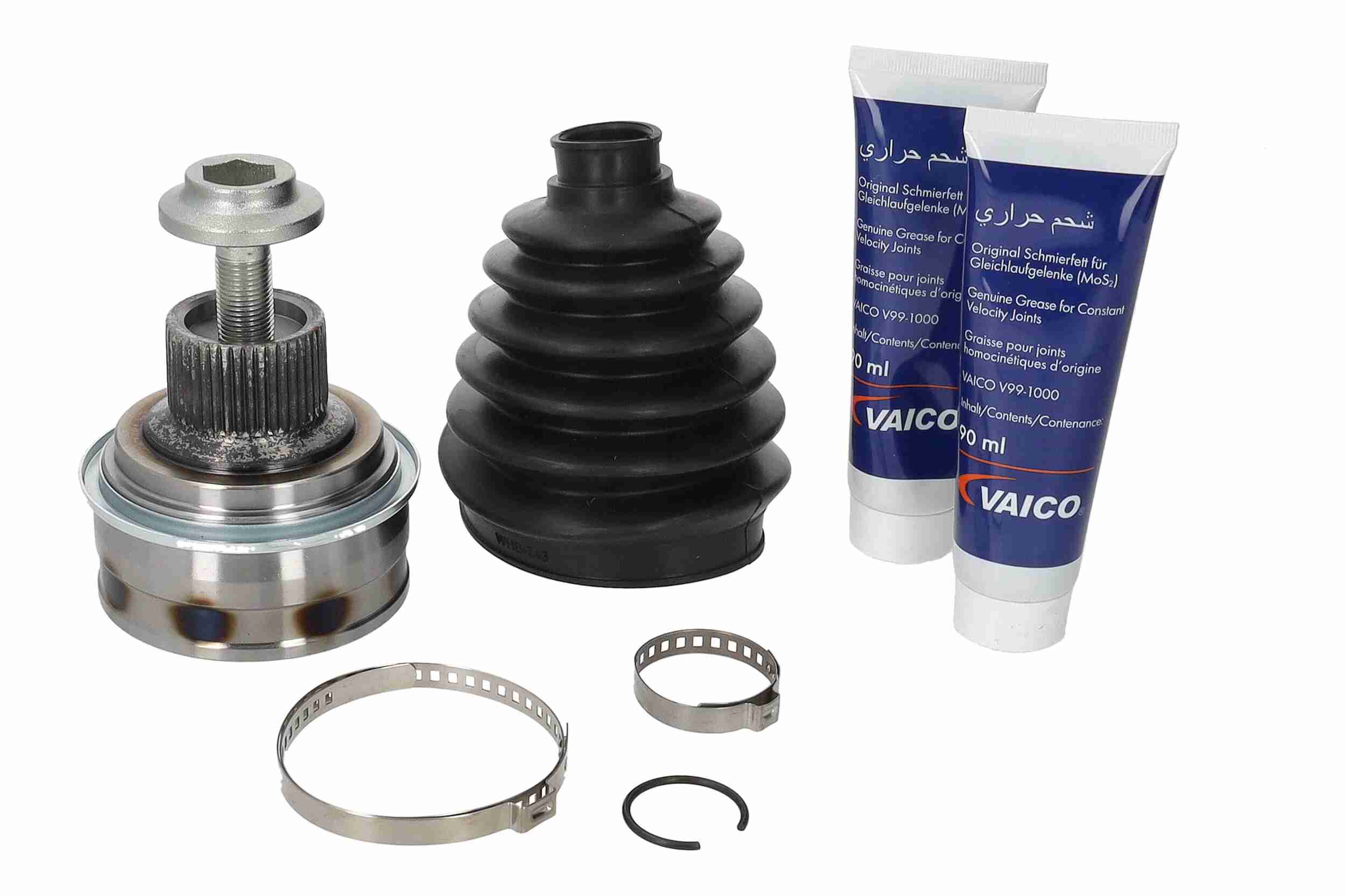 Vaico Homokineet reparatie set, aandrijfas V10-9689