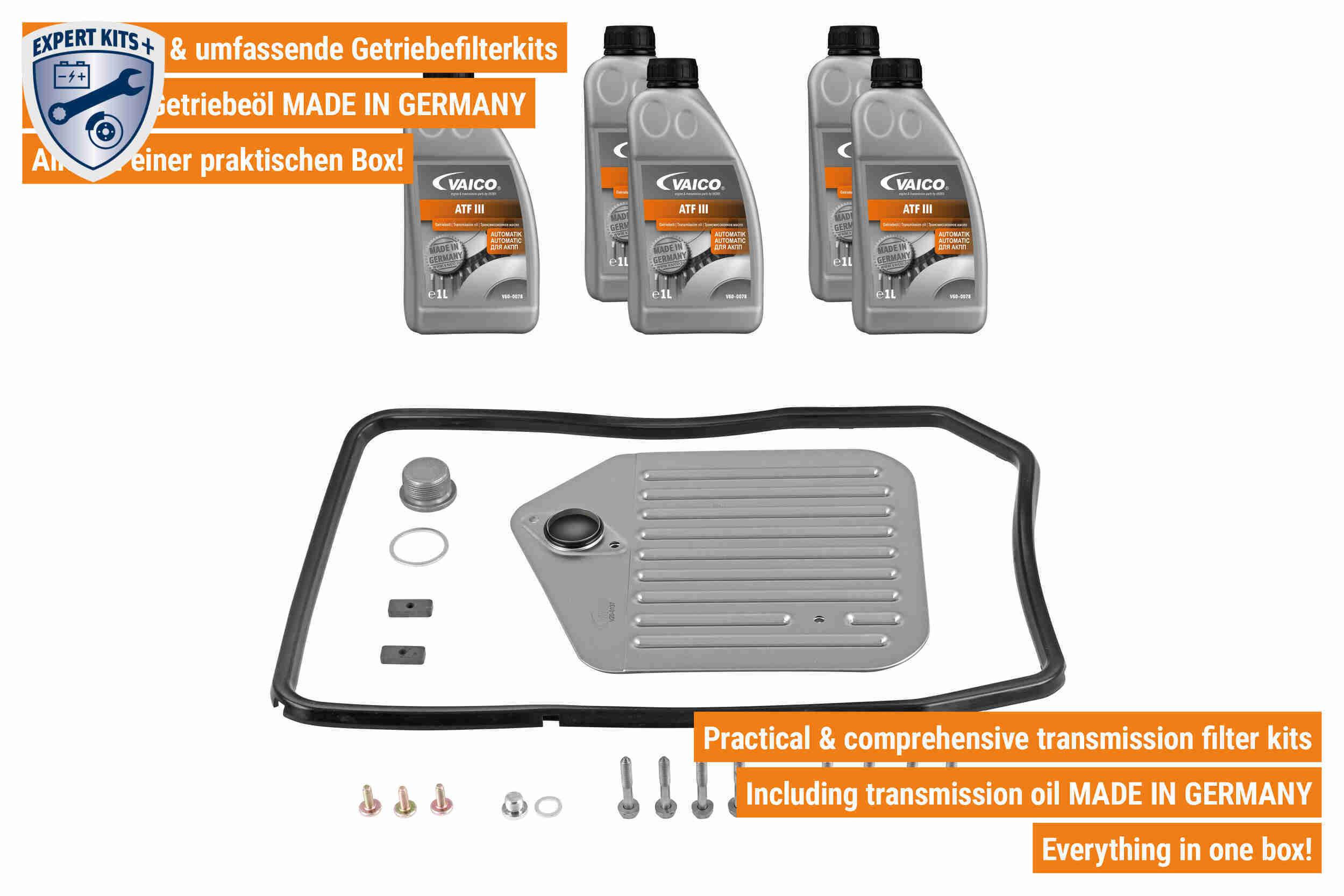 Vaico Onderd.set, olie verversen van automatische versnellingsbak V20-2082