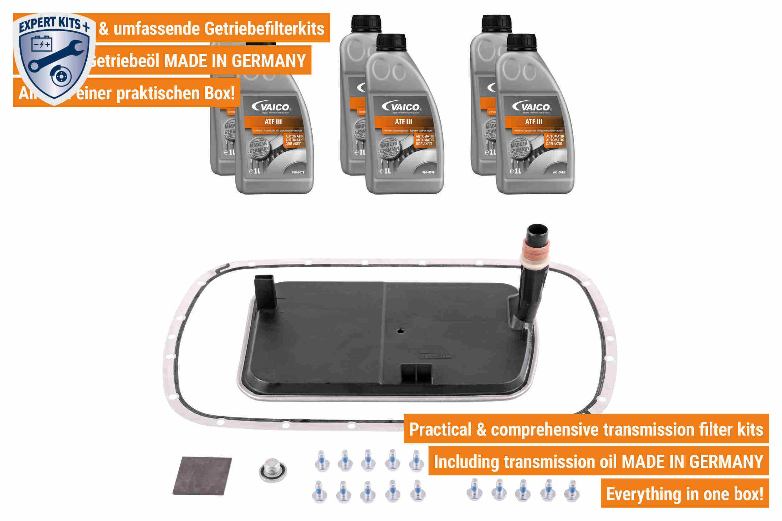 Vaico Onderd.set, olie verversen van automatische versnellingsbak V20-2084
