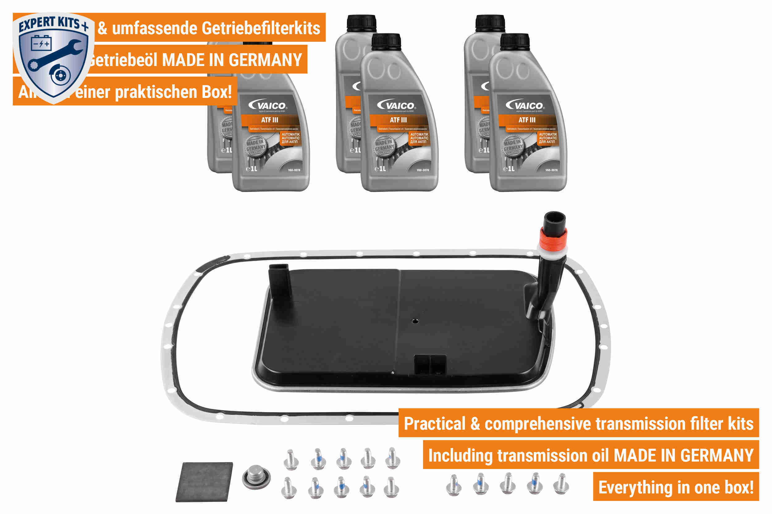 Vaico Onderd.set, olie verversen van automatische versnellingsbak V20-2087