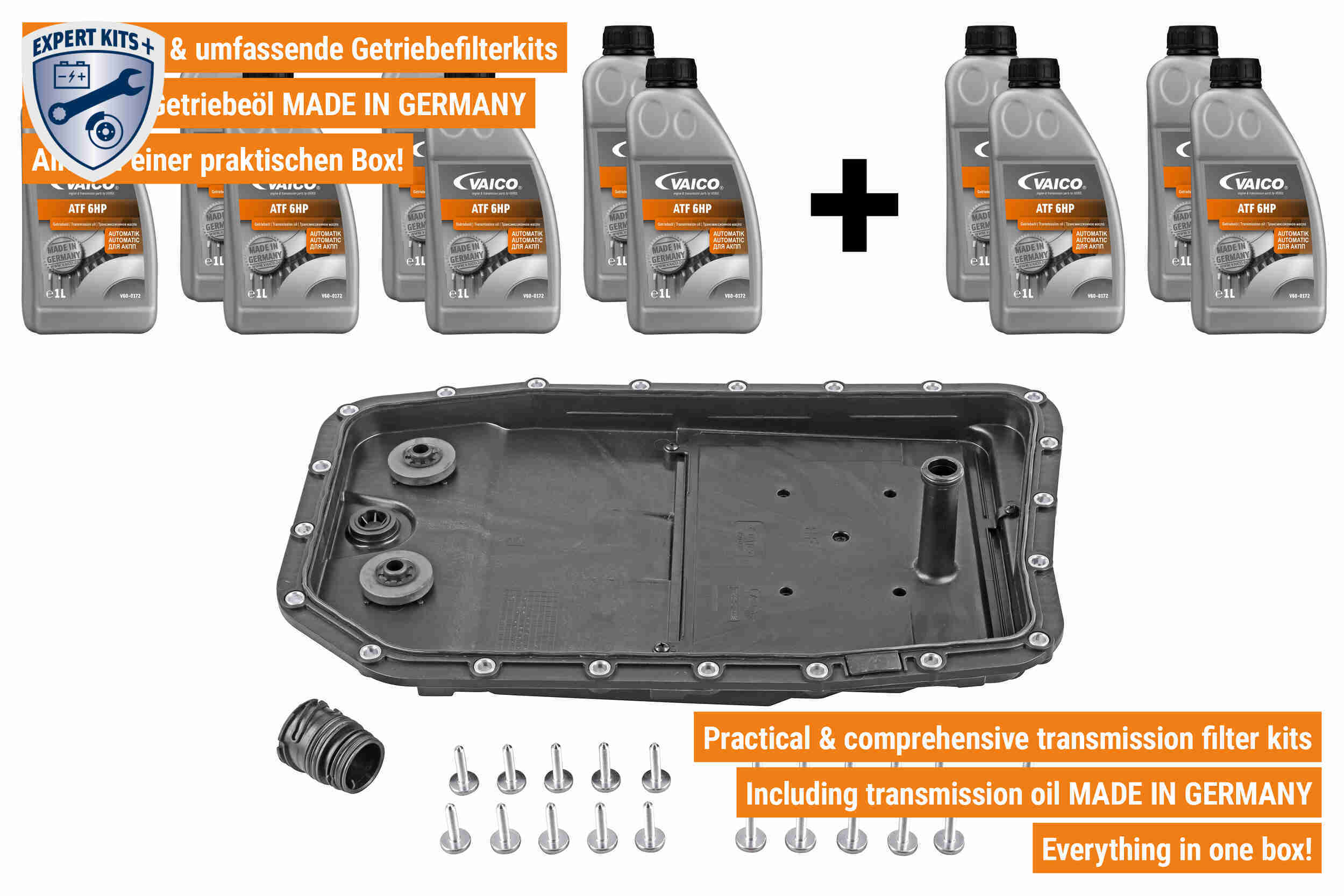 Vaico Onderd.set, olie verversen van automatische versnellingsbak V20-2088-XXL