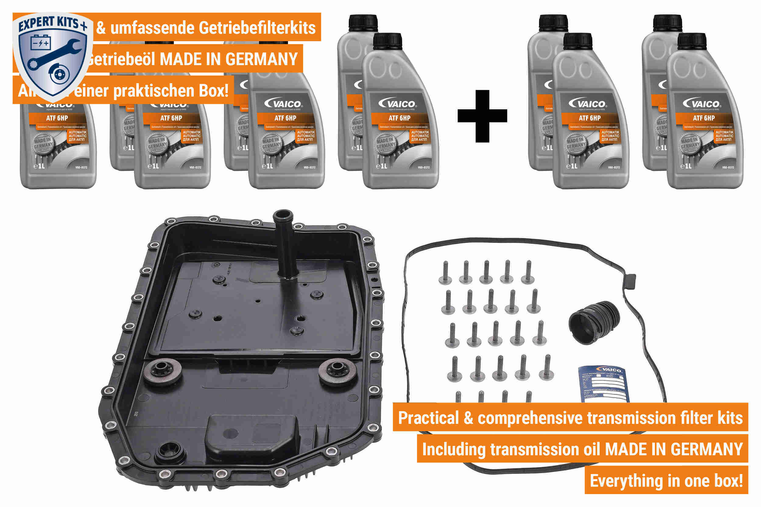 Vaico Onderd.set, olie verversen van automatische versnellingsbak V20-2089-XXL