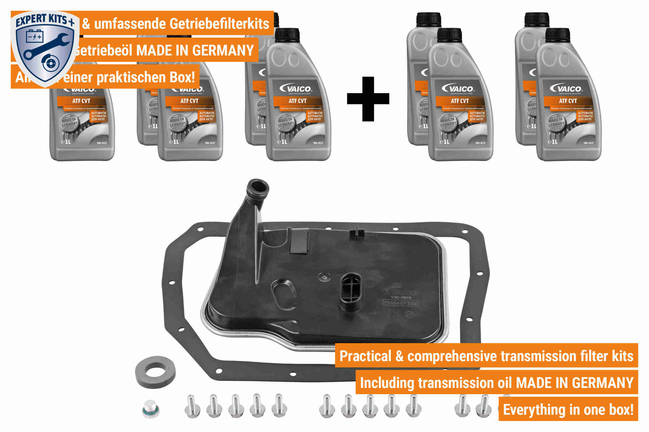 Vaico Onderd.set, olie verversen van automatische versnellingsbak V20-2091-XXL