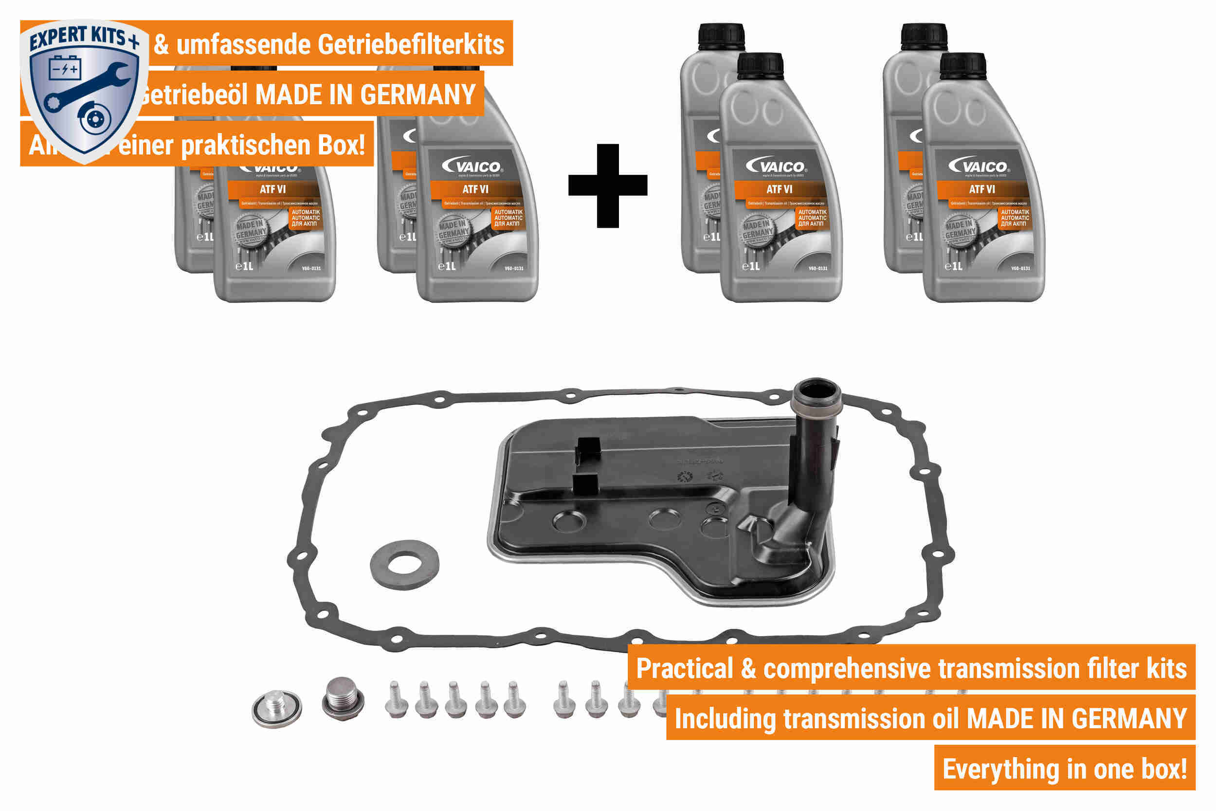 Vaico Onderd.set, olie verversen van automatische versnellingsbak V20-2092-XXL