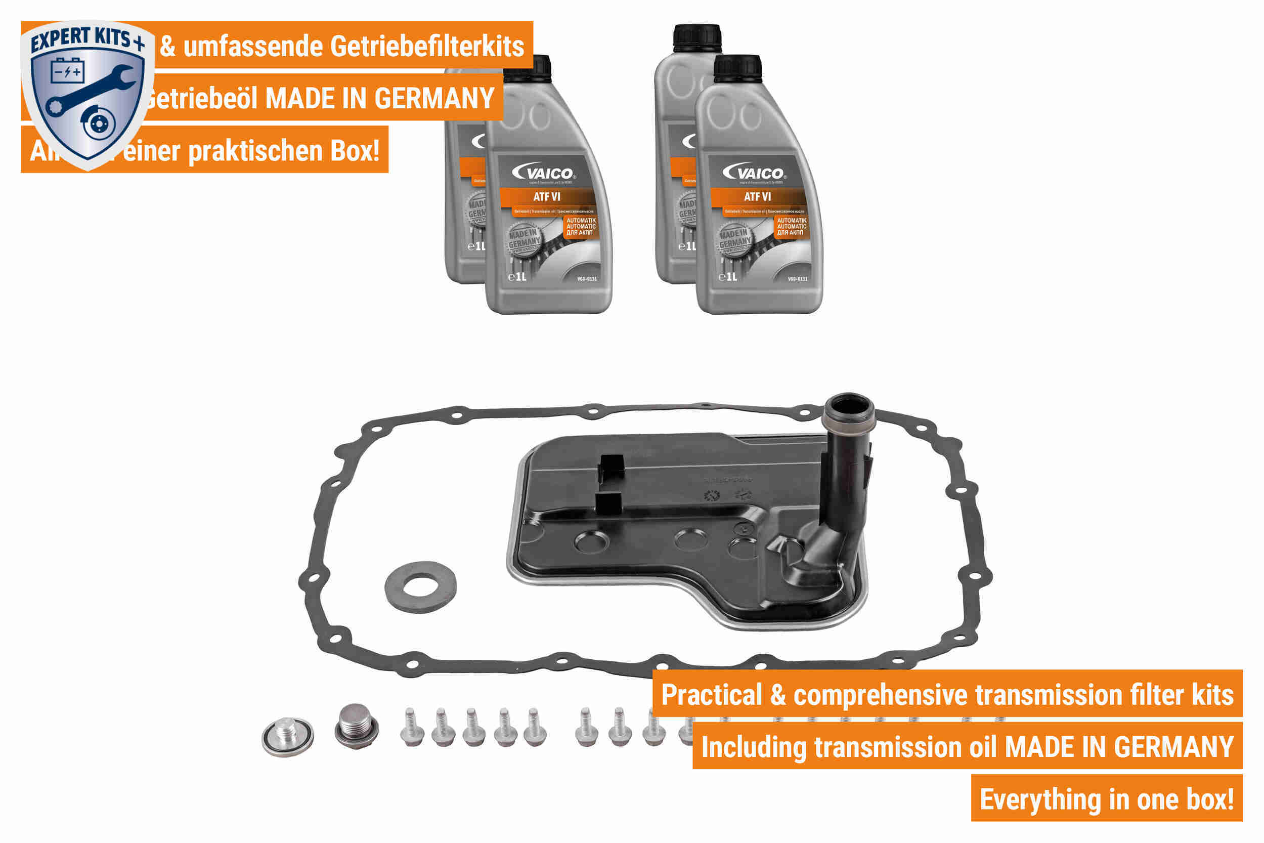 Vaico Onderd.set, olie verversen van automatische versnellingsbak V20-2092