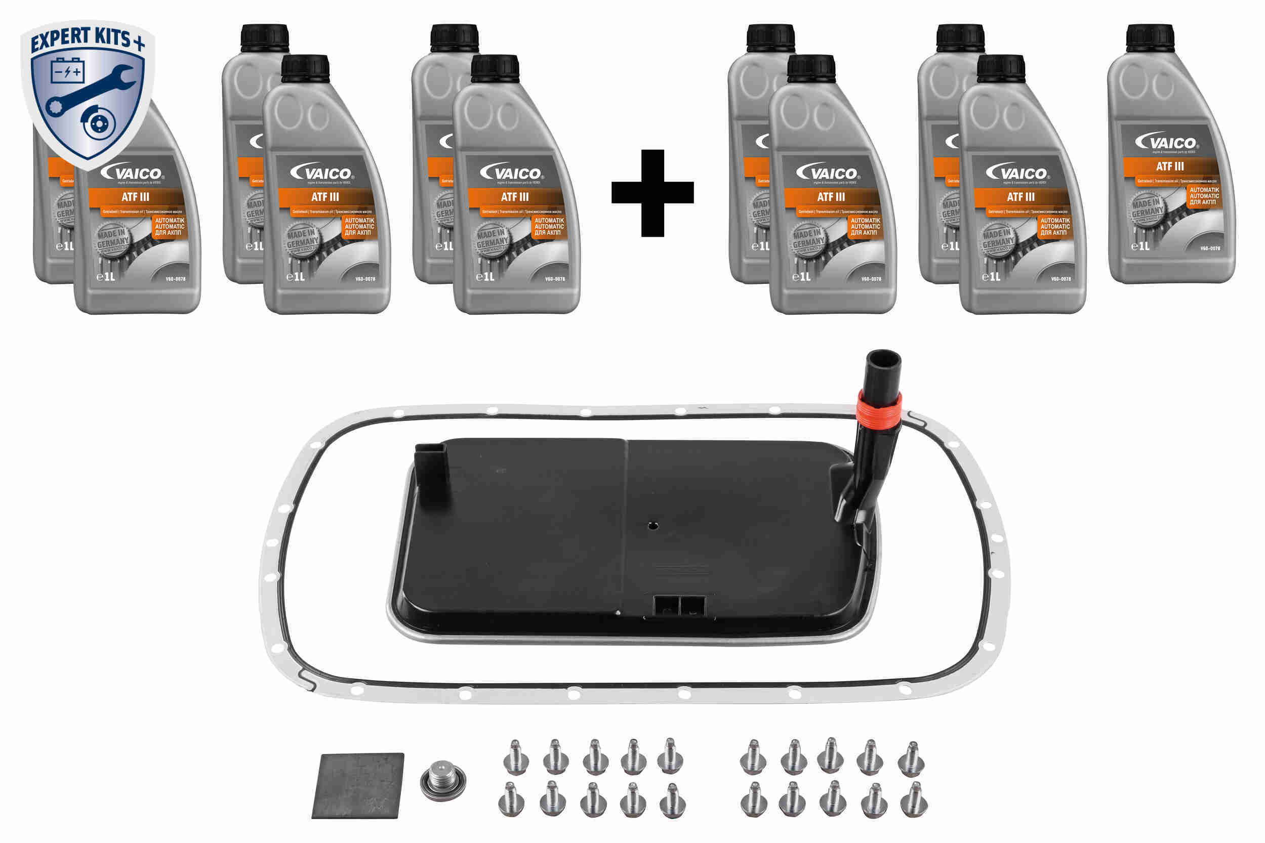 Vaico Onderd.set, olie verversen van automatische versnellingsbak V20-2093-XXL