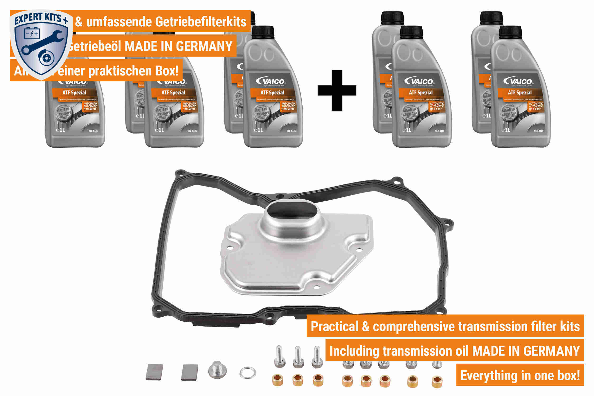 Vaico Onderd.set, olie verversen van automatische versnellingsbak V20-2094-XXL
