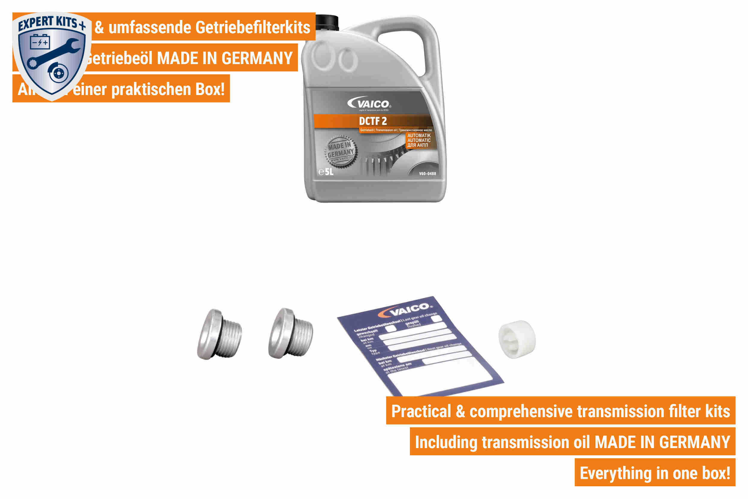 Vaico Onderd.set, olie verversen van automatische versnellingsbak V20-4300